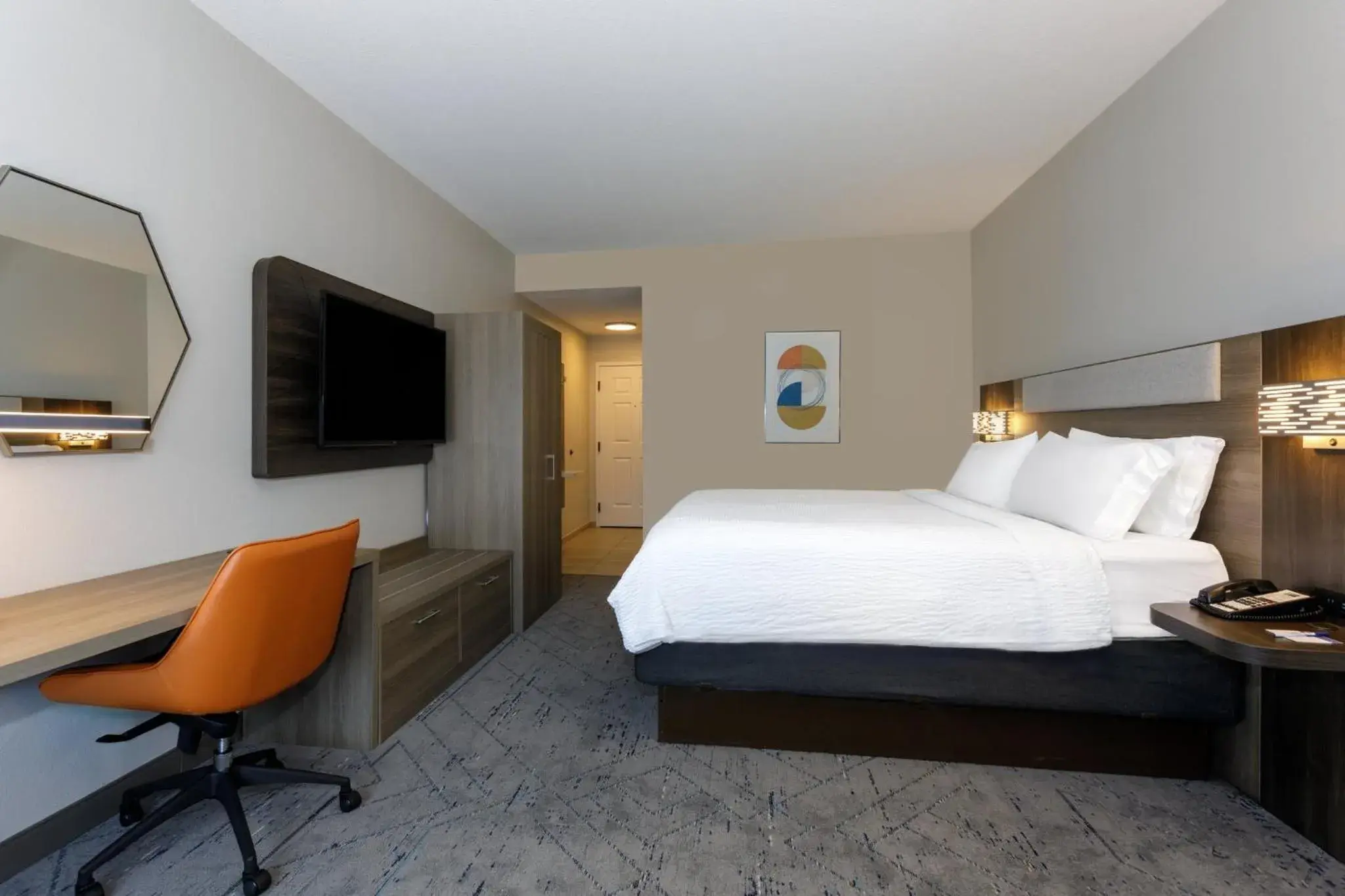 King Room - Mobility Access/Hearing Accessible in Holiday Inn Express Tampa North Telecom Park by IHG King Room - Mobility Access/Hearing Accessible in Holiday Inn Express Tampa North Telecom Park by IHG