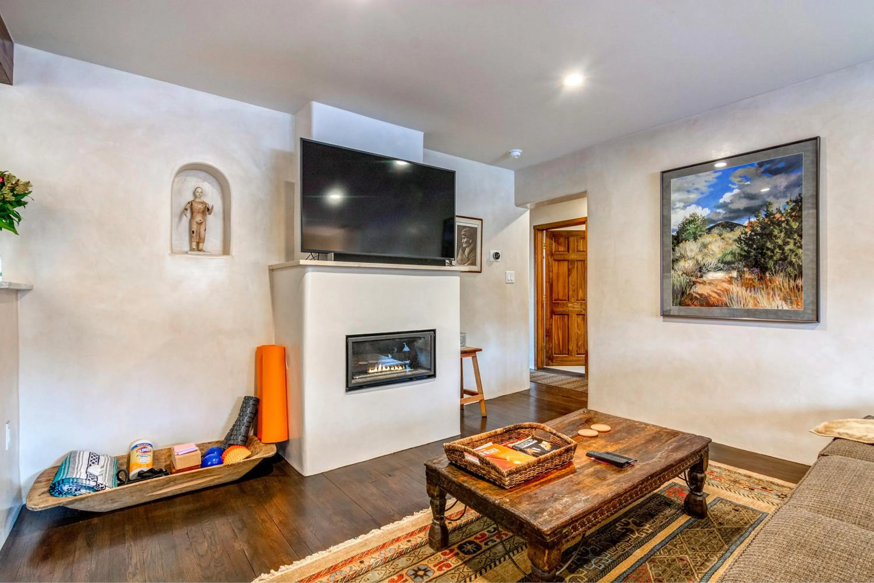 Living room in Santa Fe Motel & Inn