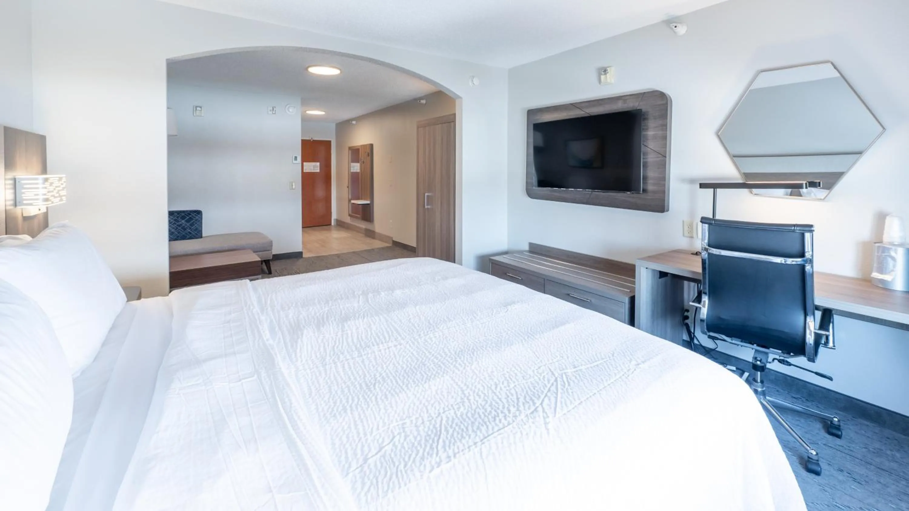 Photo of the whole room, Bed in Holiday Inn Express Hotel & Suites Anderson by IHG