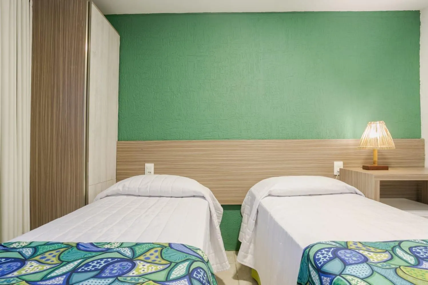 Bed in Pousada Casamar