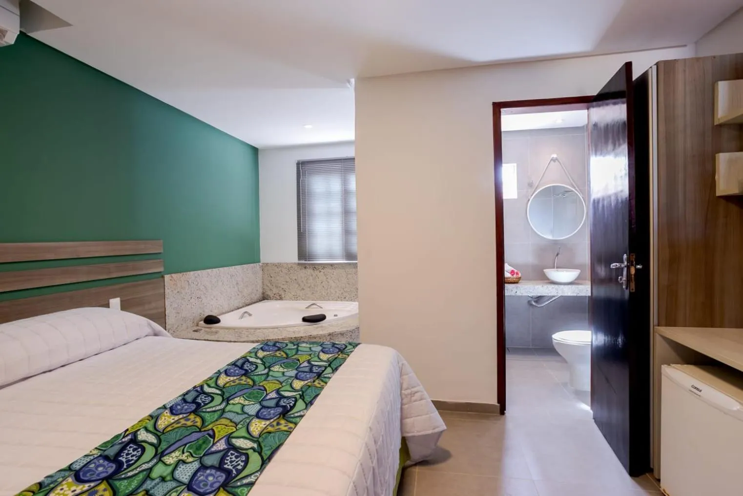 Bed in Pousada Casamar