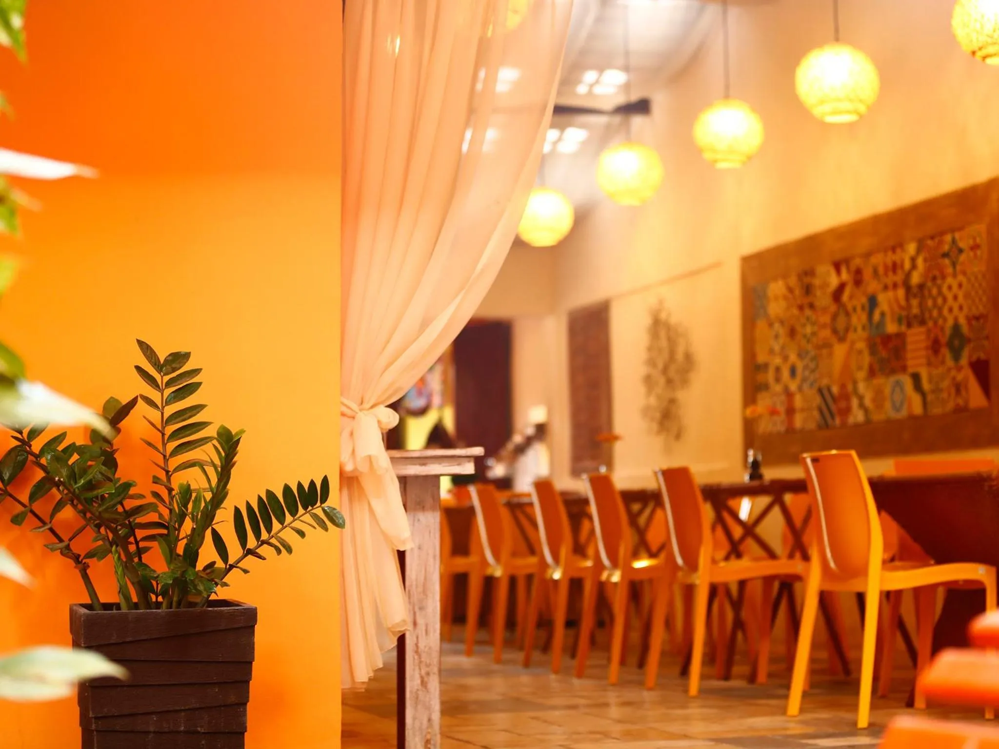 Restaurant/places to eat in Pousada Casamar