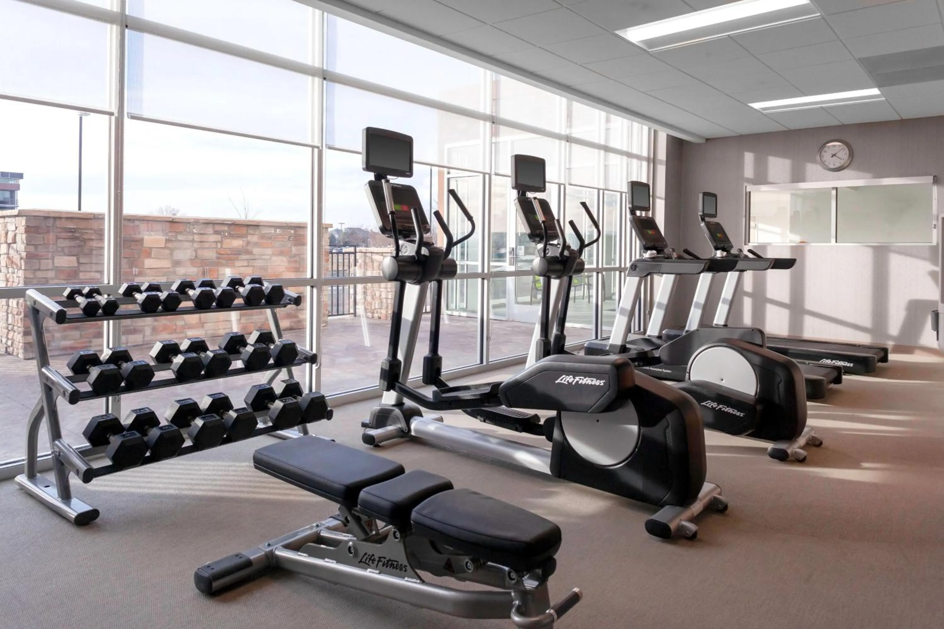 Fitness centre/facilities in SpringHill Suites by Marriott Denver Tech Center