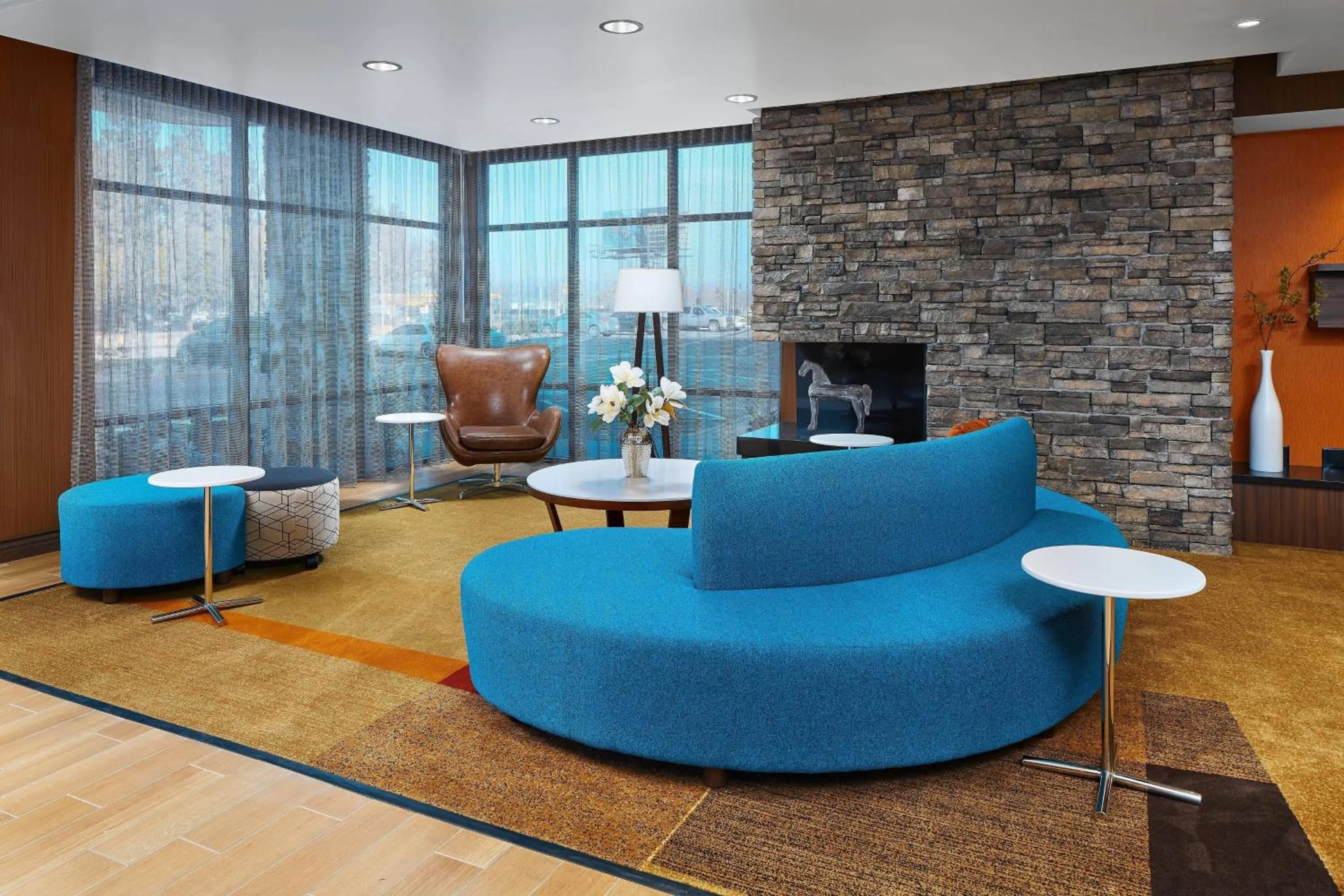 Lobby or reception in Fairfield Inn & Suites by Marriott Fresno Yosemite International Airport