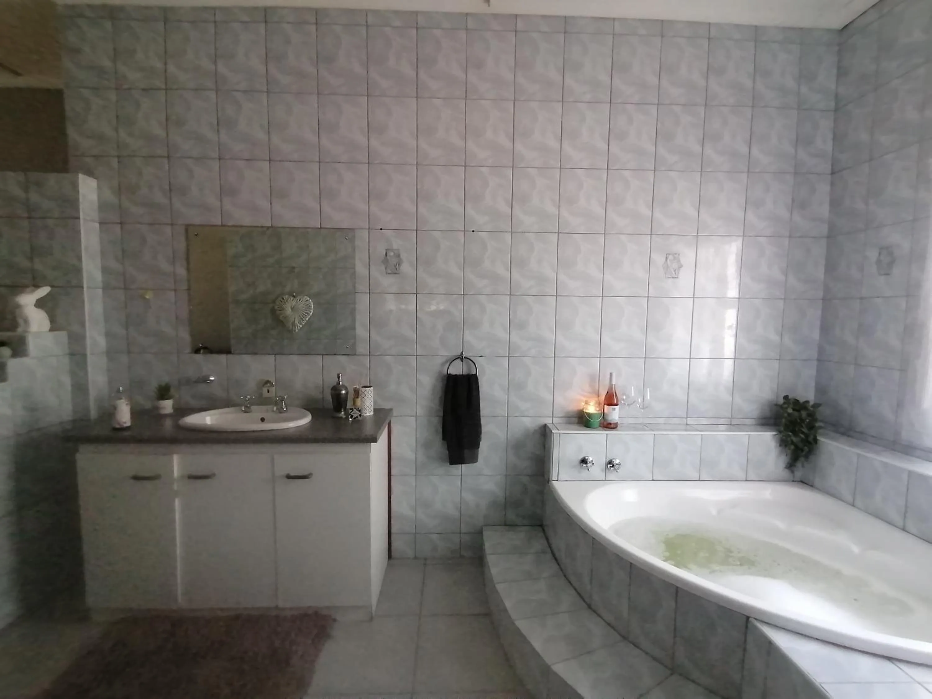 Bathroom in Oppi Draai Guesthouse