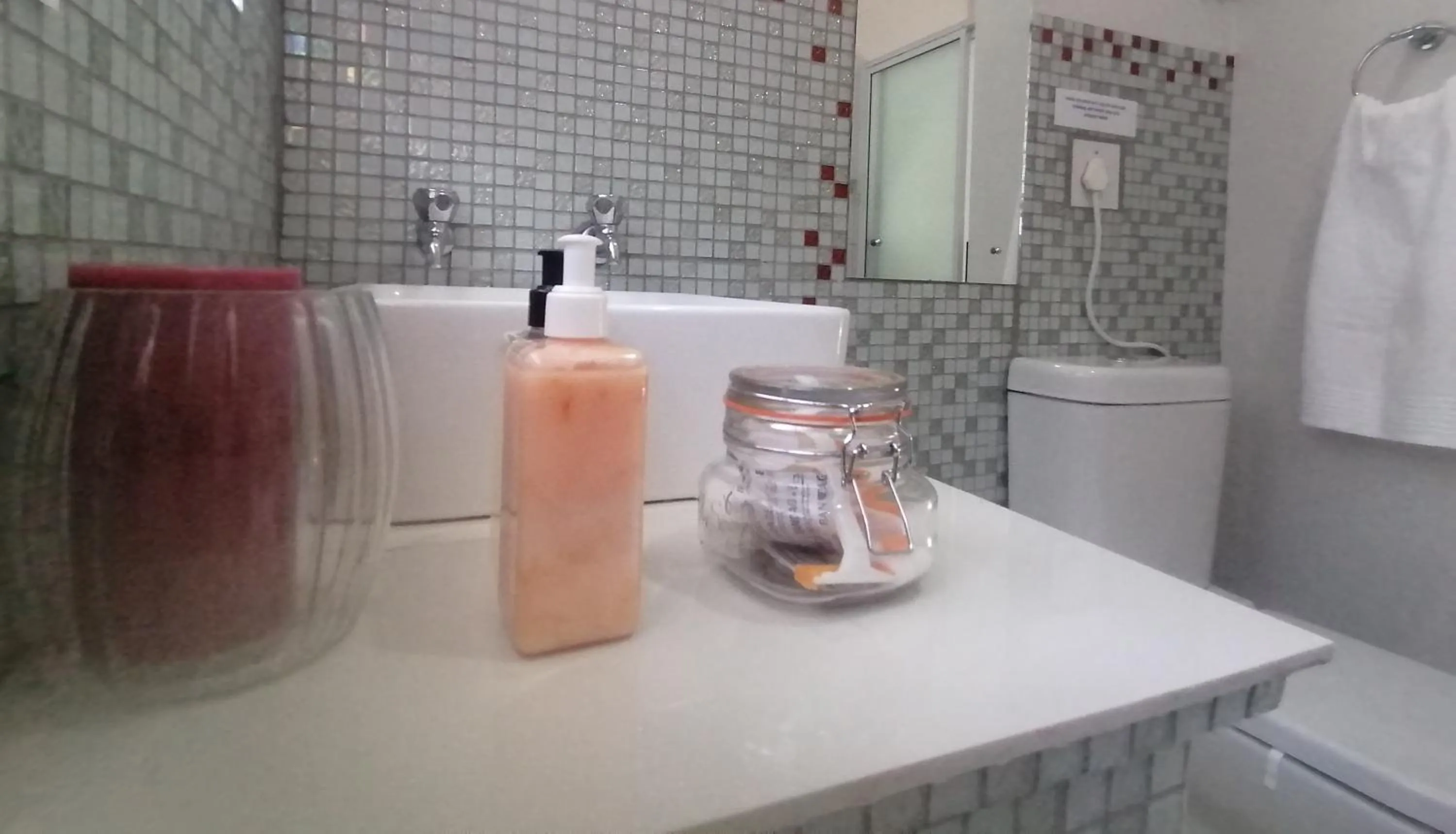 Bathroom in Oppi Draai Guesthouse