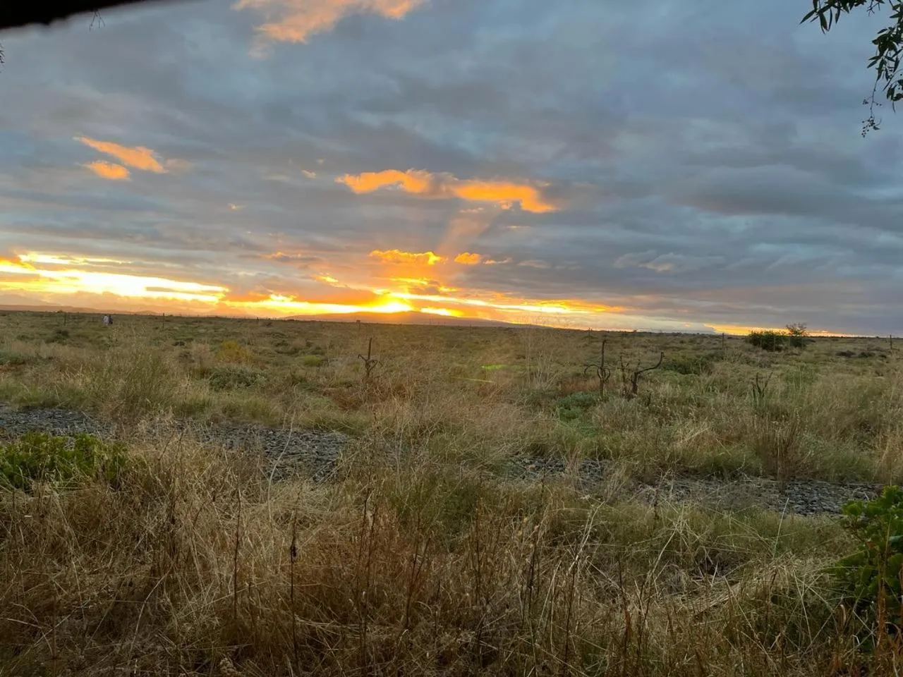 Sunset in Oppi Draai Guesthouse