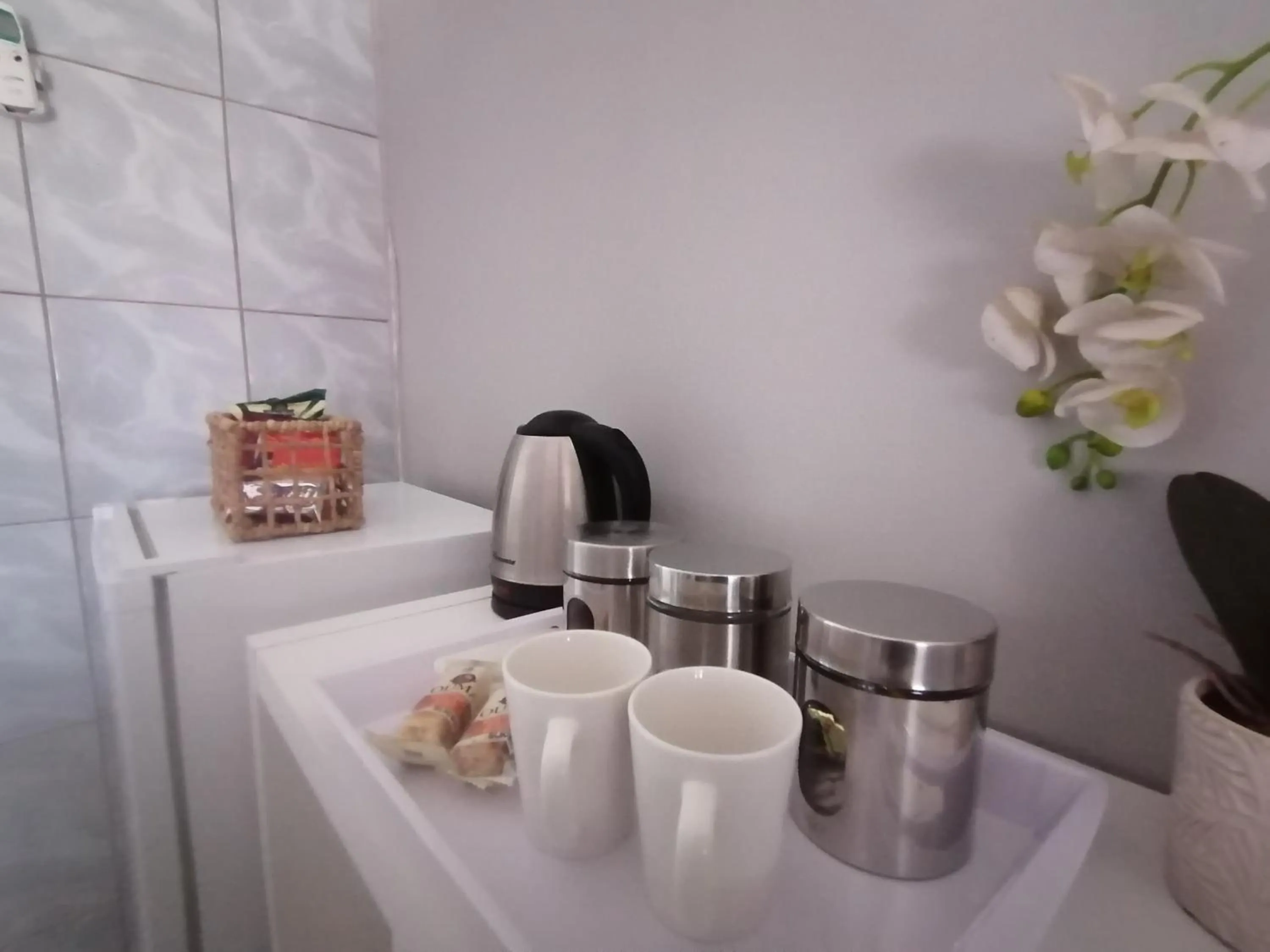 Coffee/tea facilities in Oppi Draai Guesthouse