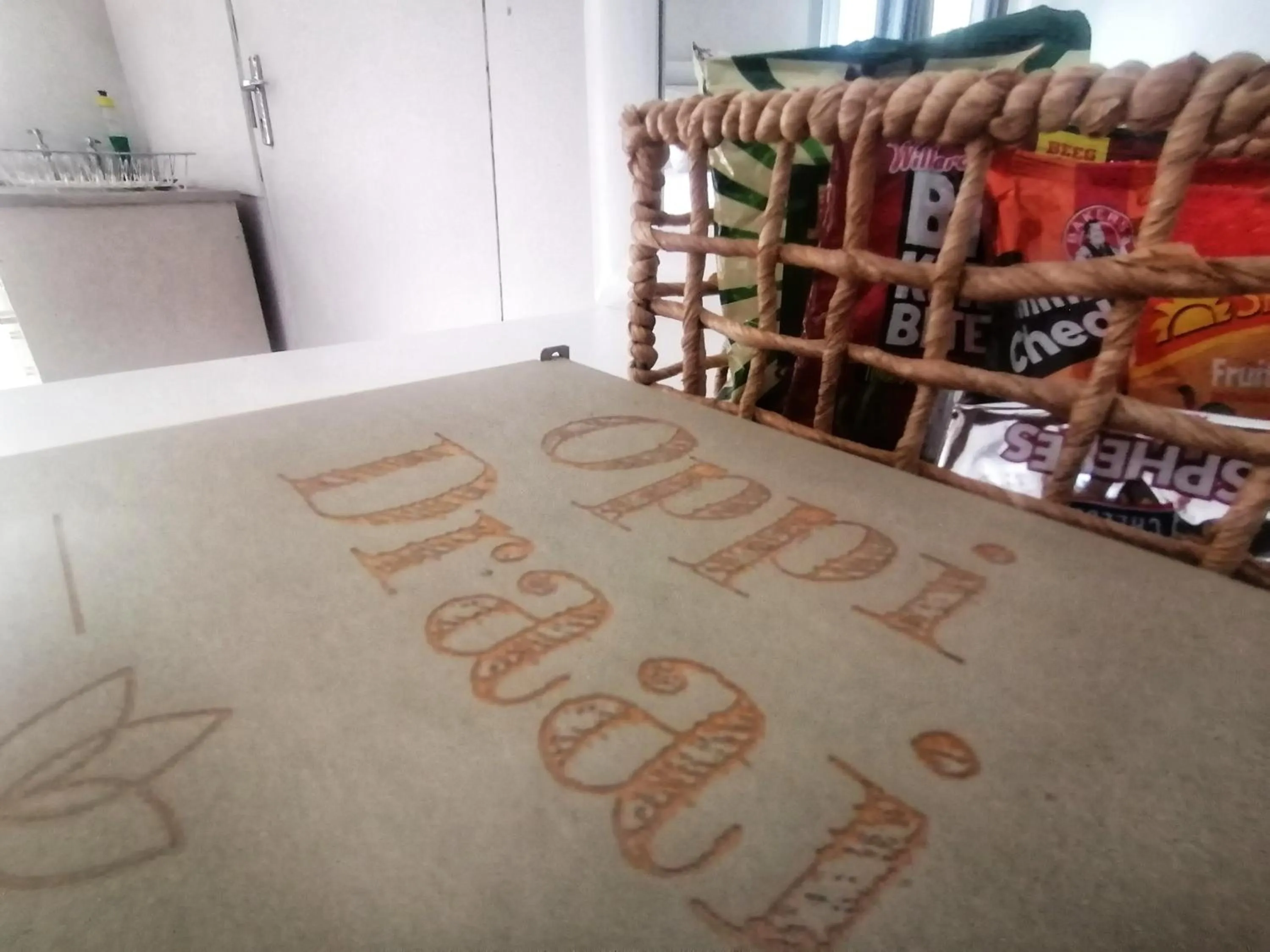 Food and drinks in Oppi Draai Guesthouse