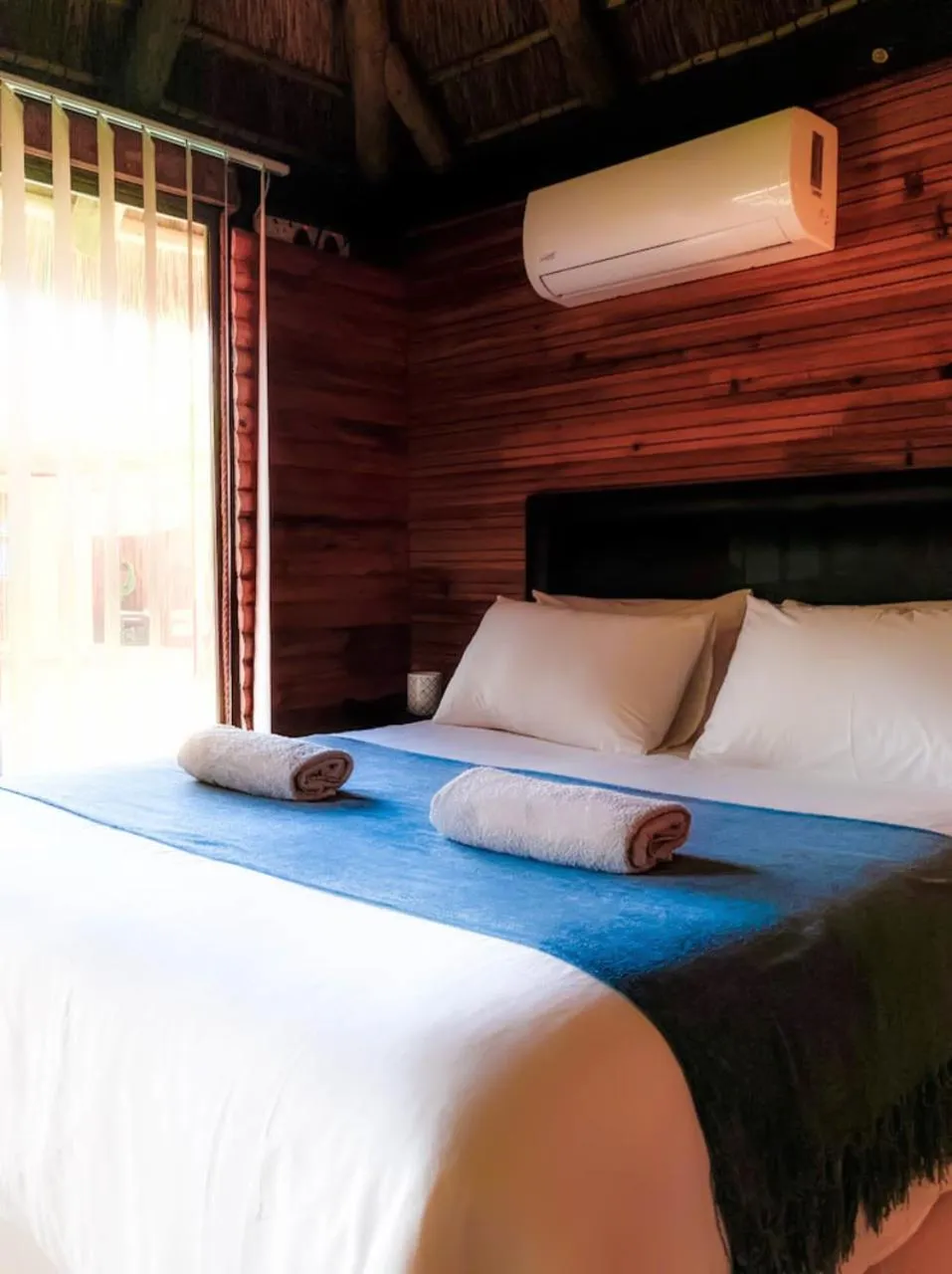 Bed in Oppi Draai Guesthouse