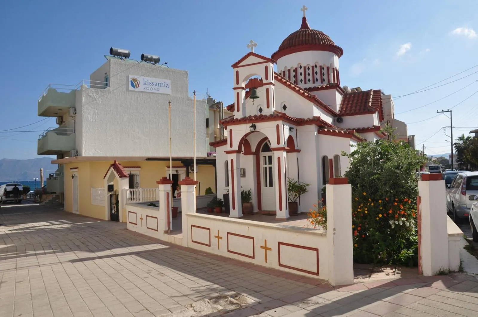 Property building in Beach Studio next to the center