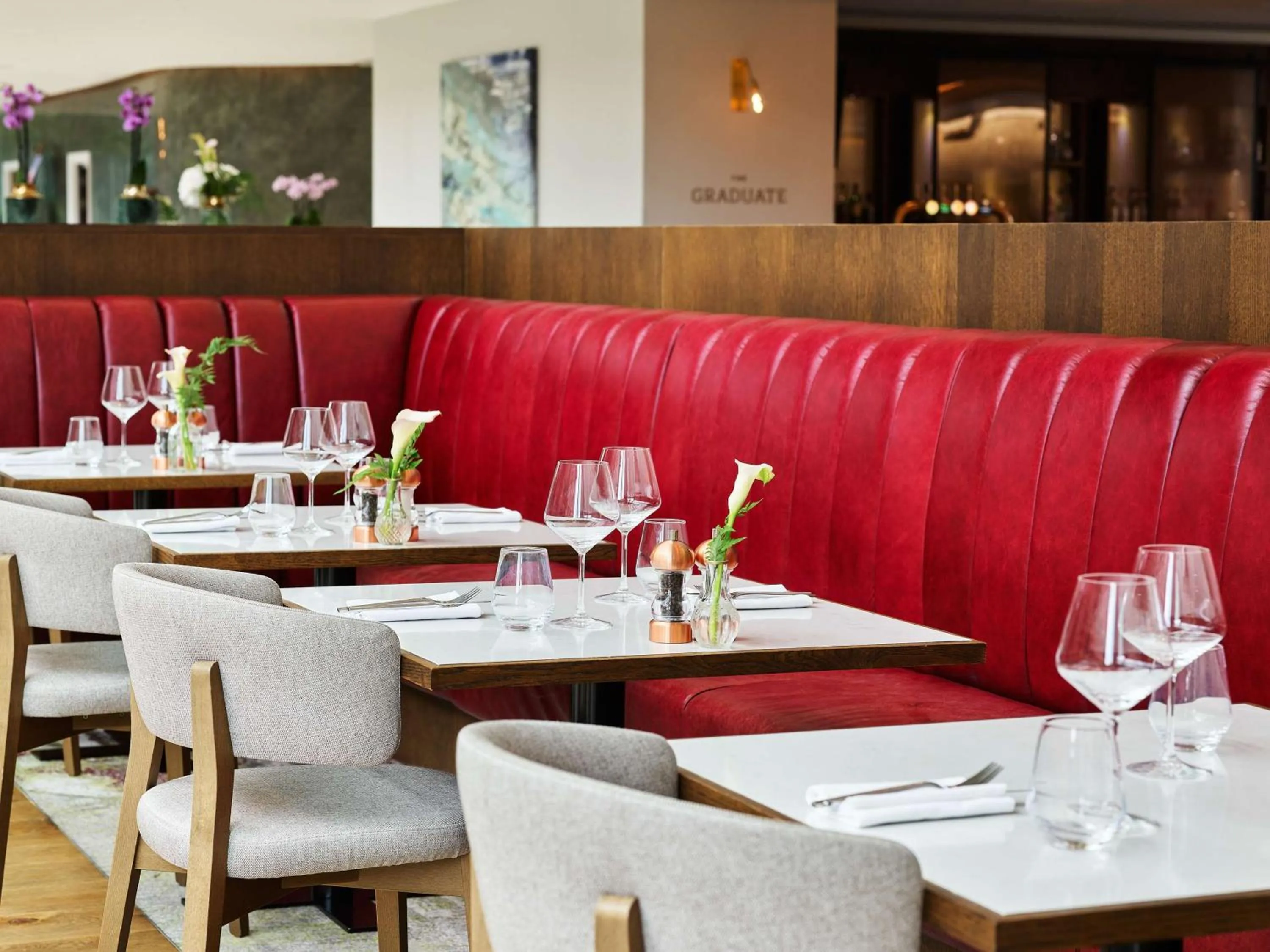 Restaurant/places to eat in Hyatt House Manchester - Aparthotel