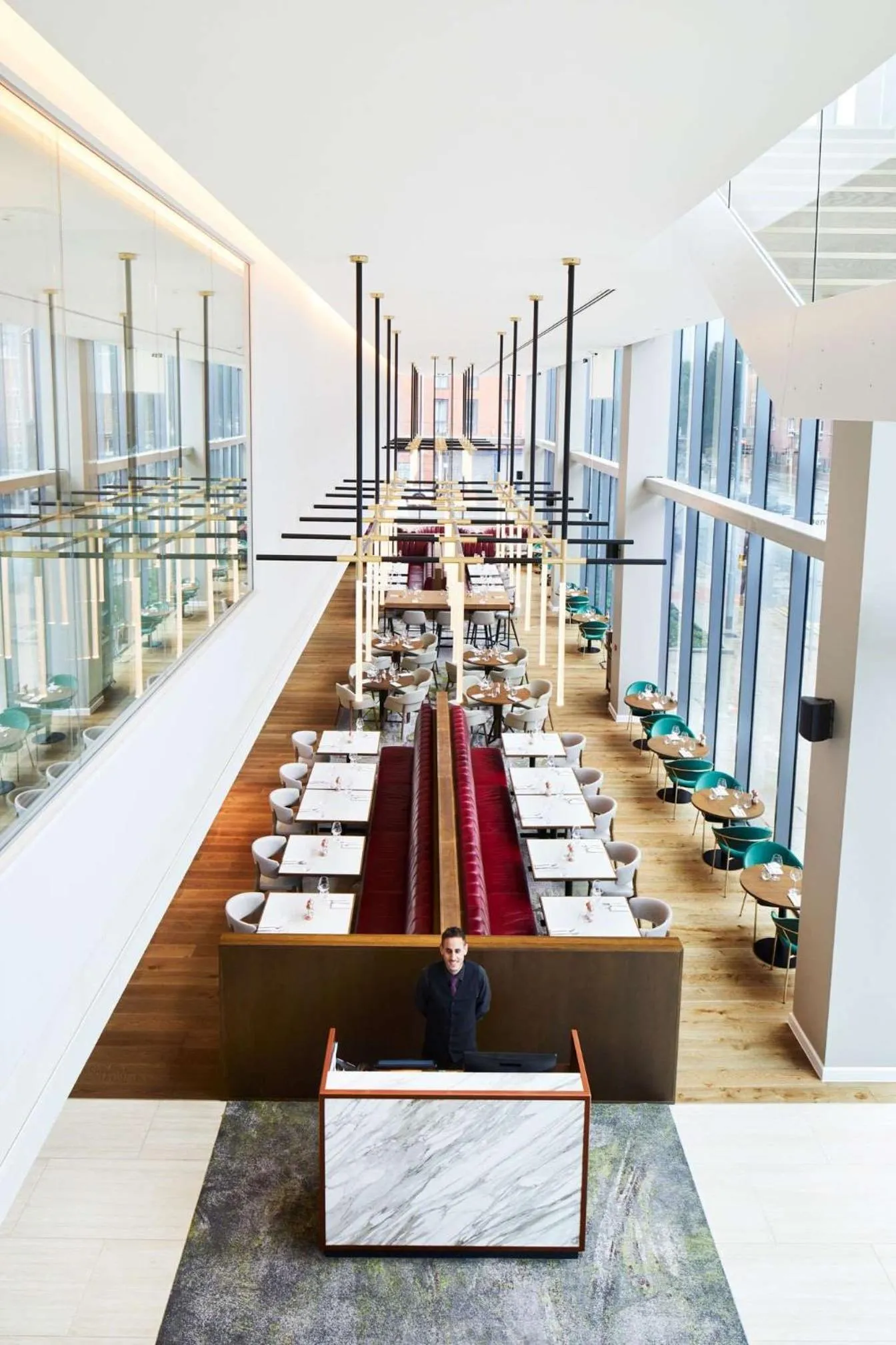 Restaurant/places to eat in Hyatt House Manchester - Aparthotel