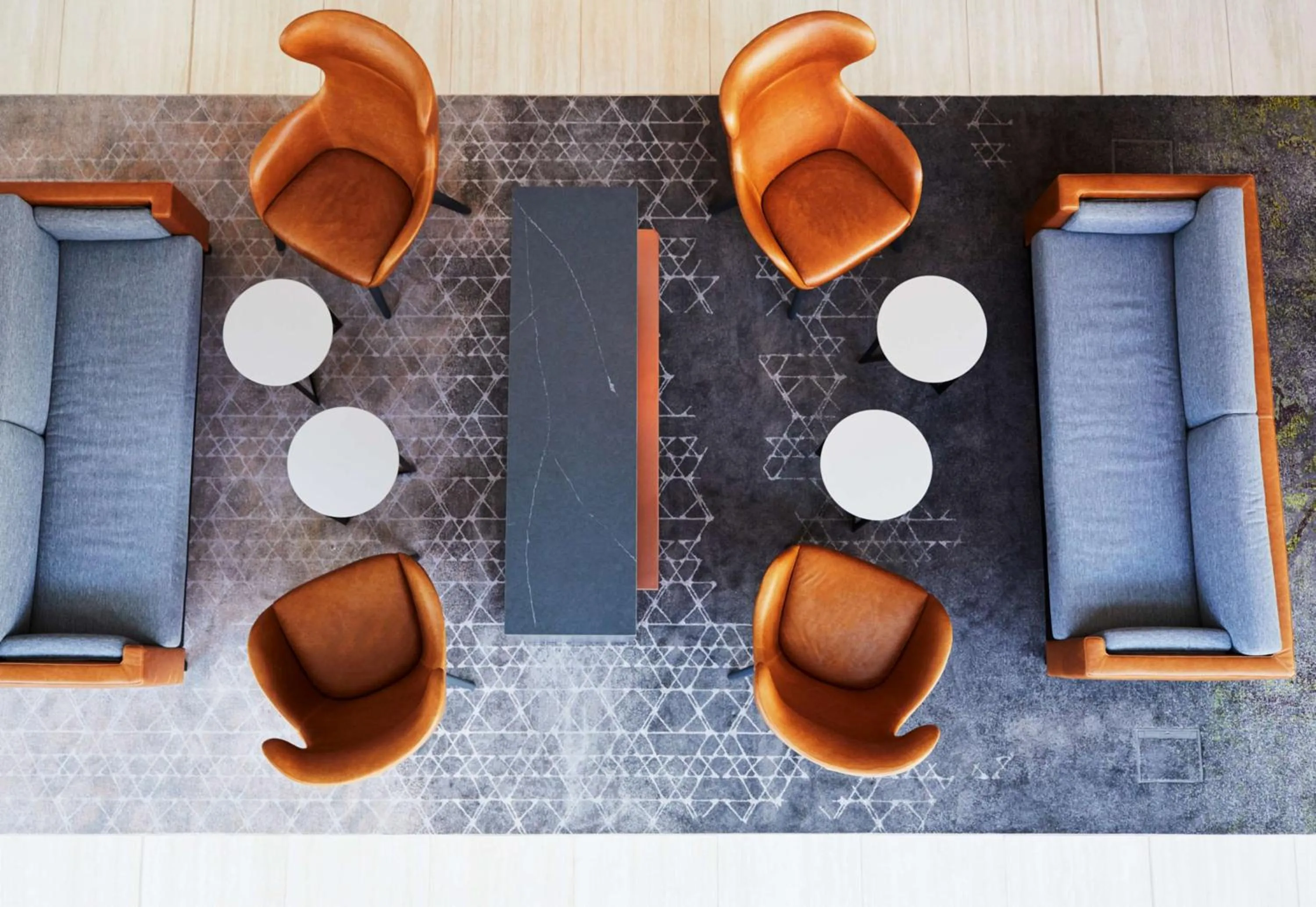 Lobby or reception in Hyatt House Manchester - Aparthotel