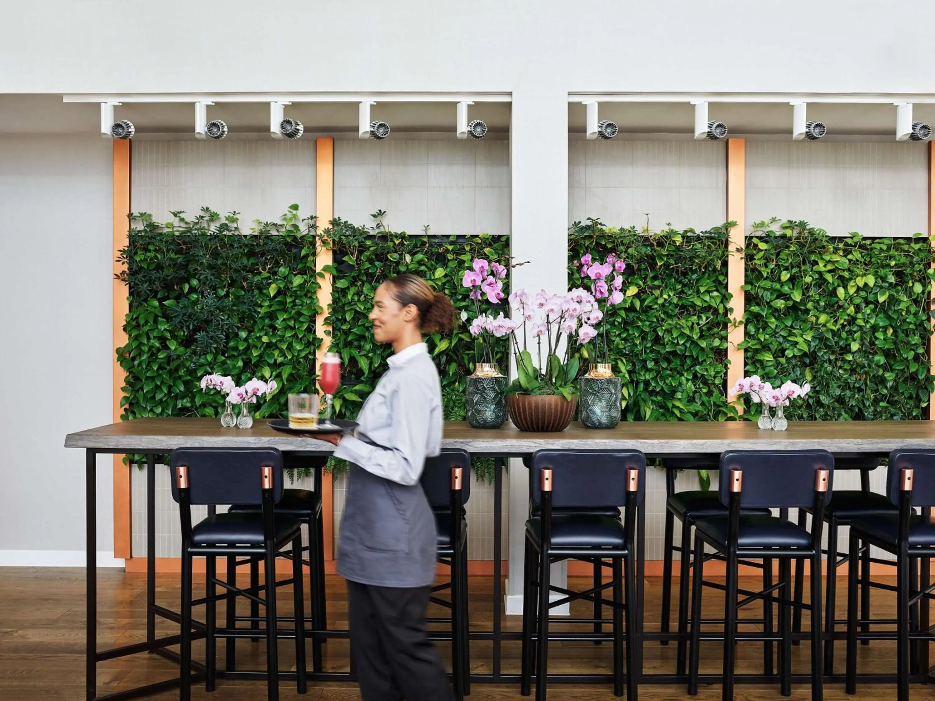 Restaurant/places to eat in Hyatt House Manchester - Aparthotel