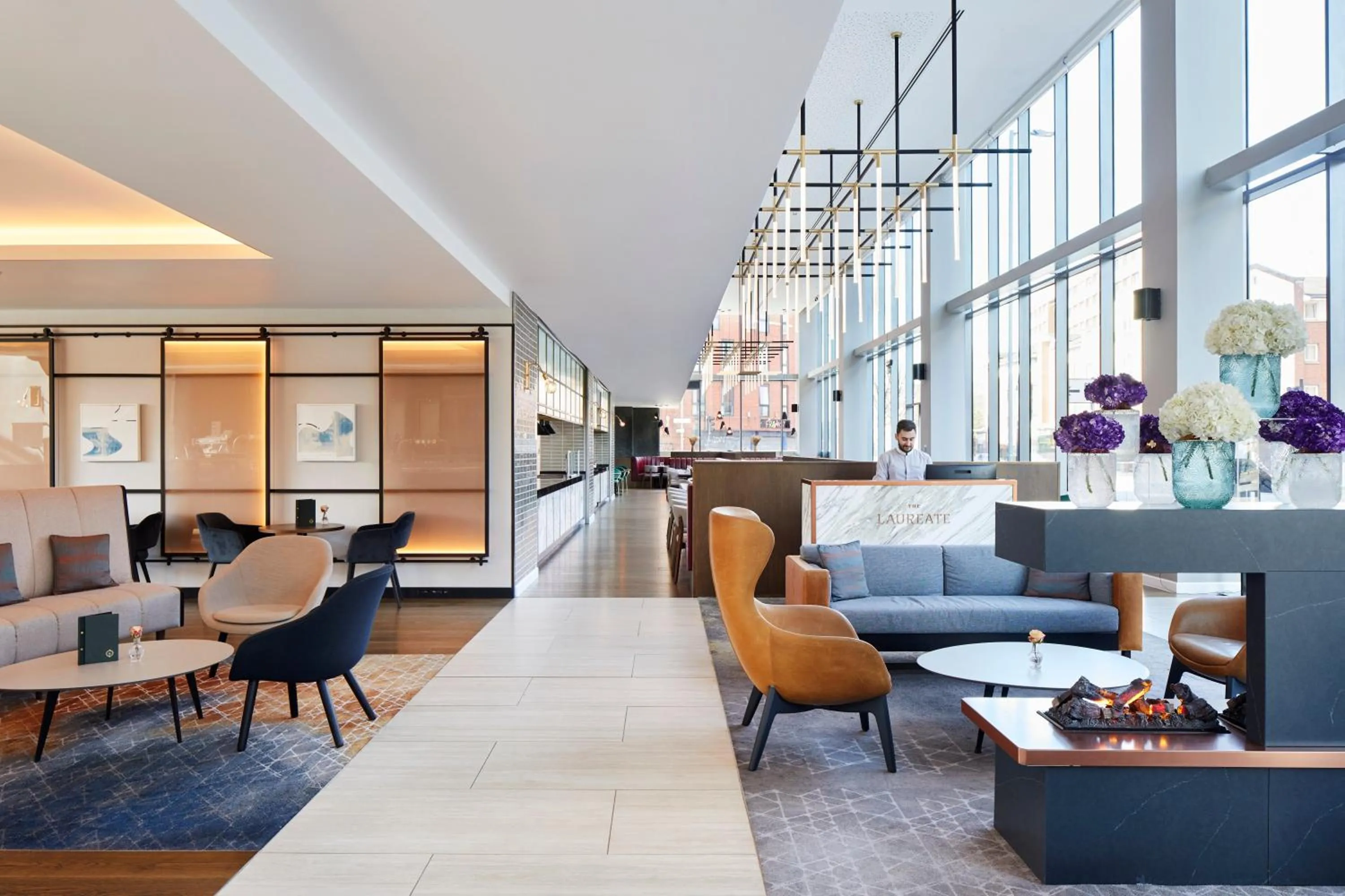 Restaurant/places to eat in Hyatt House Manchester - Aparthotel