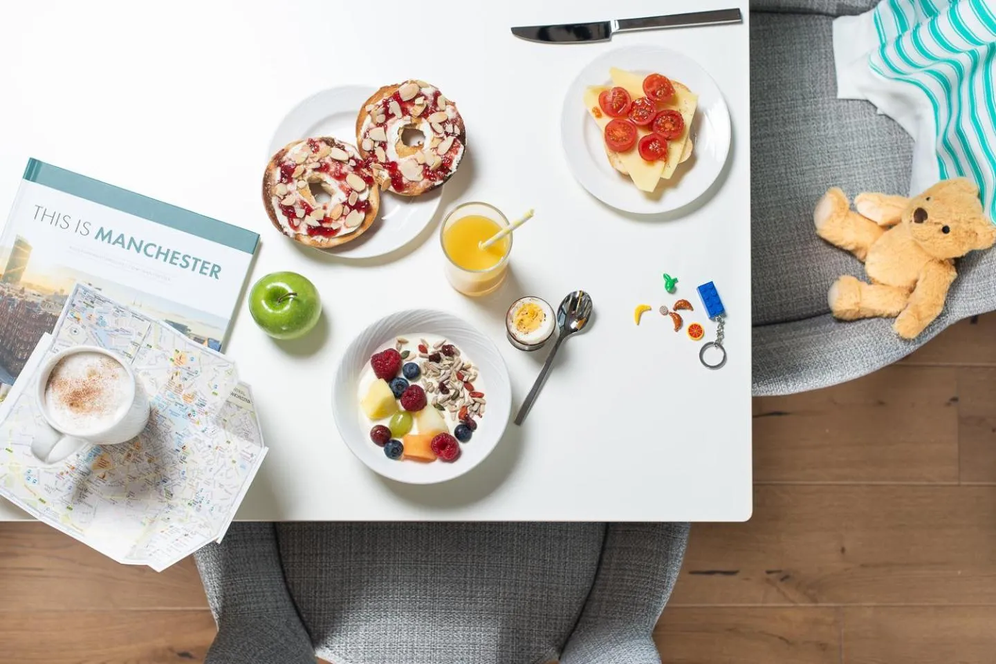 Food in Hyatt House Manchester - Aparthotel