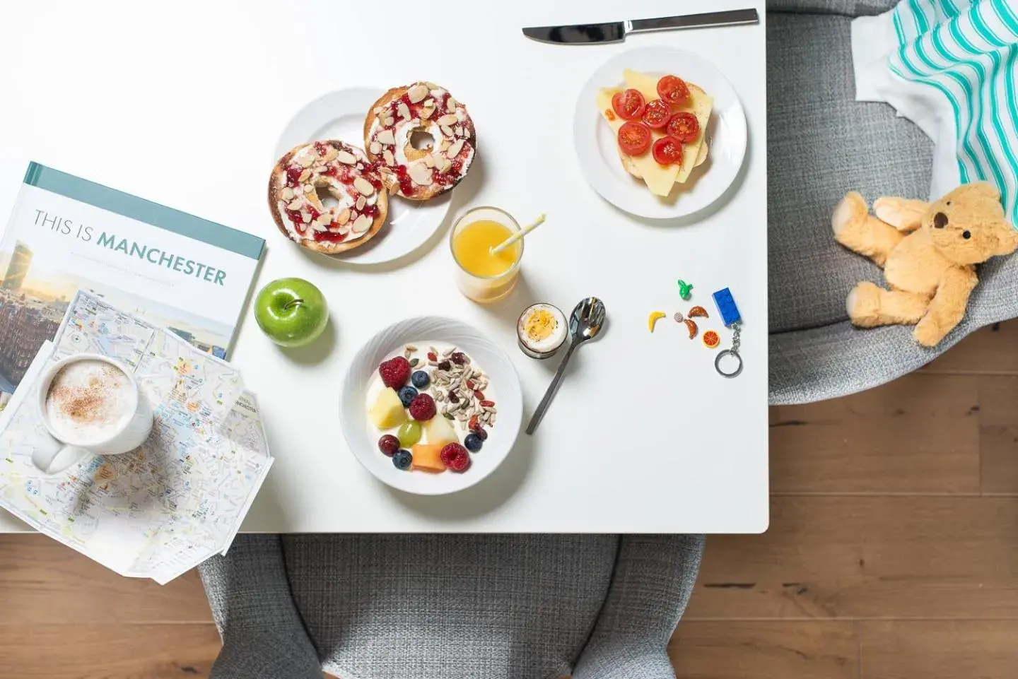 Food in Hyatt House Manchester - Aparthotel Food in Hyatt House Manchester - Aparthotel