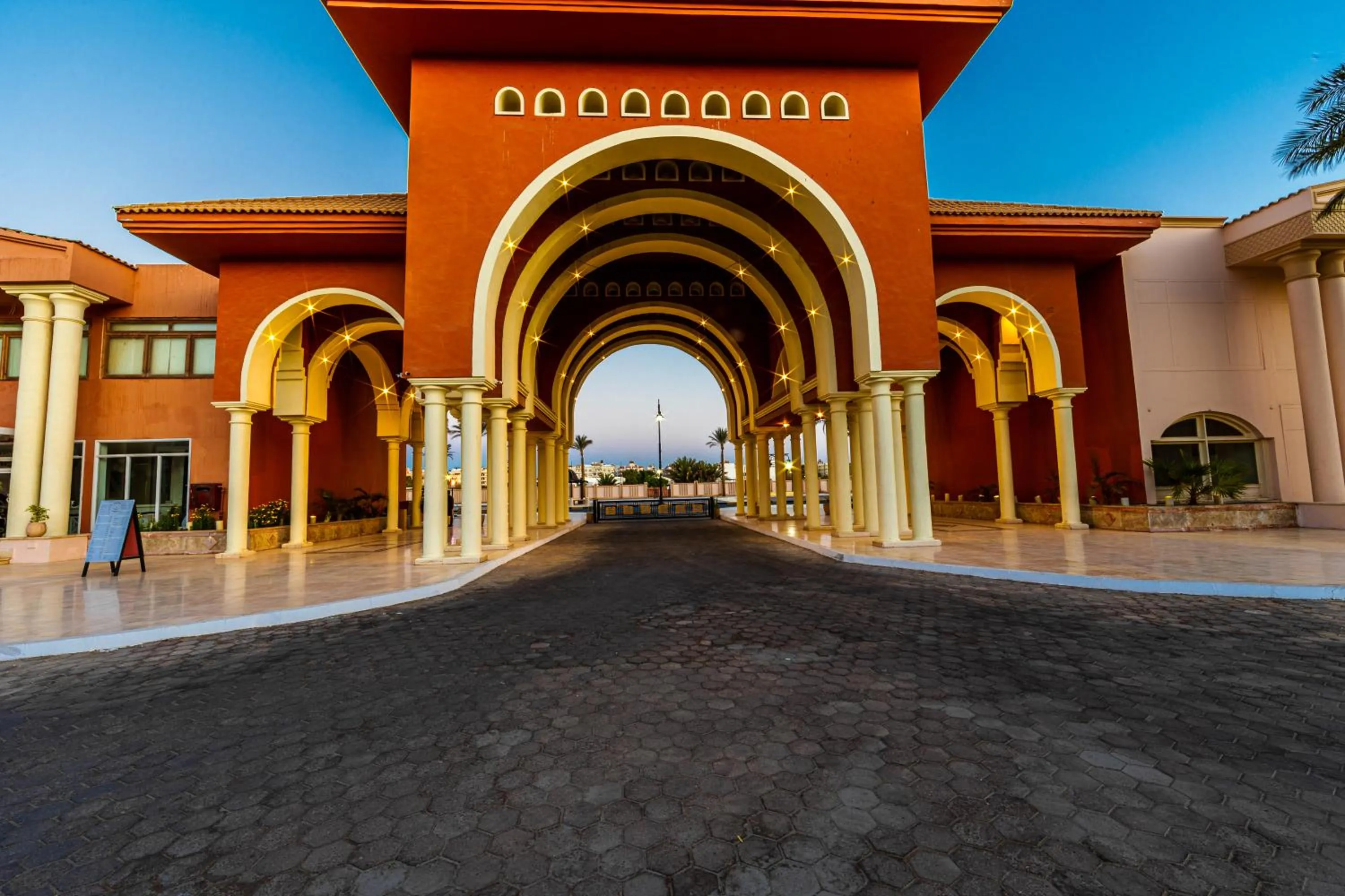 Facade/entrance in Siva Grand Beach