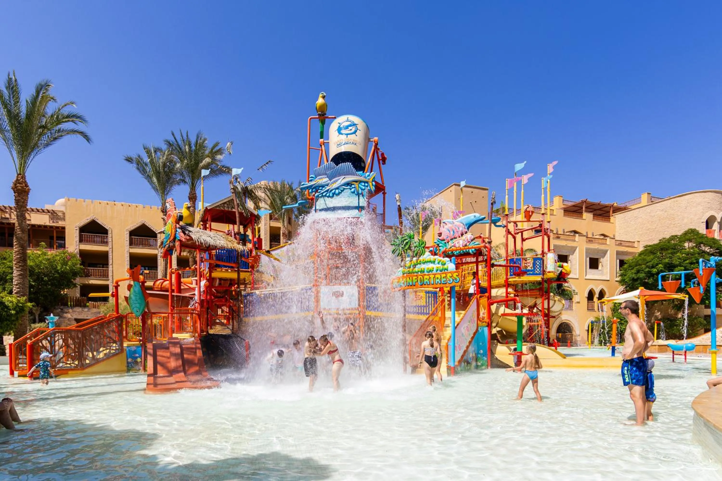 People in Grand Waterworld Makadi - Couples and Families Only