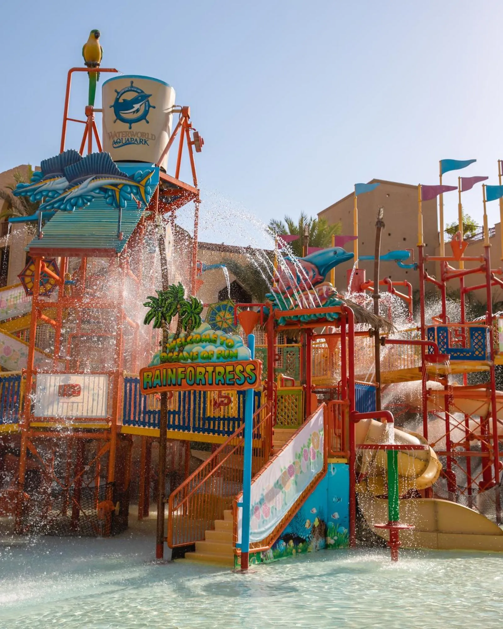 Aqua park in Grand Waterworld Makadi - Couples and Families Only