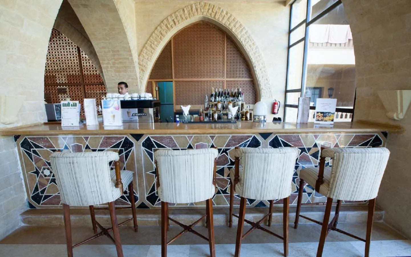 Lounge or bar in Grand Waterworld Makadi - Couples and Families Only