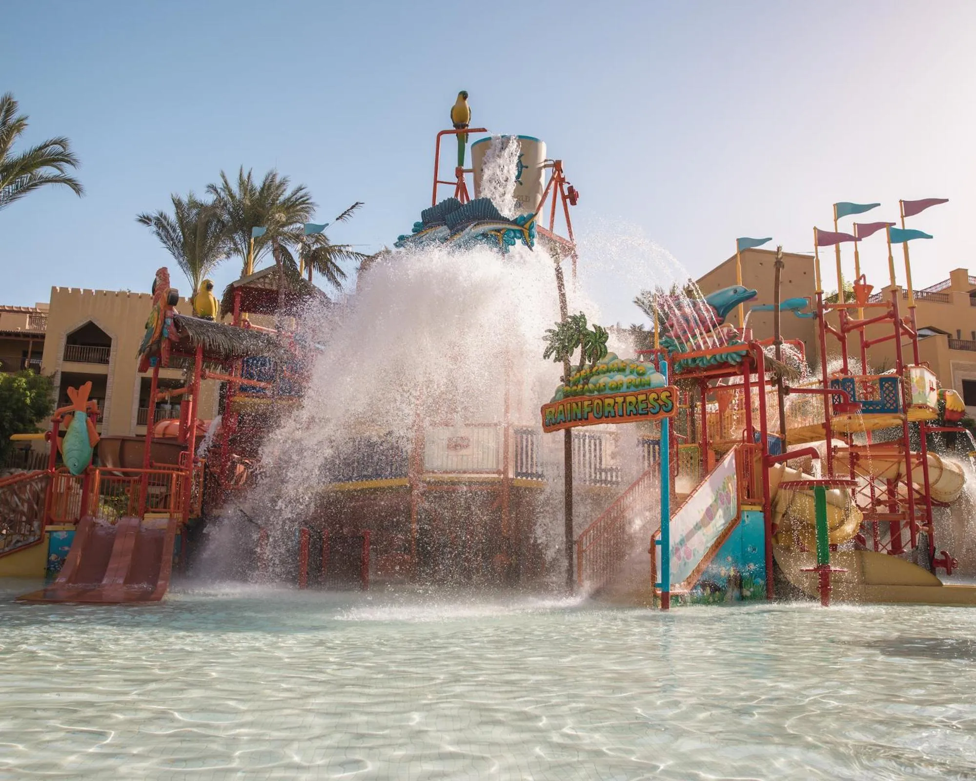 Aqua park in Grand Waterworld Makadi - Couples and Families Only