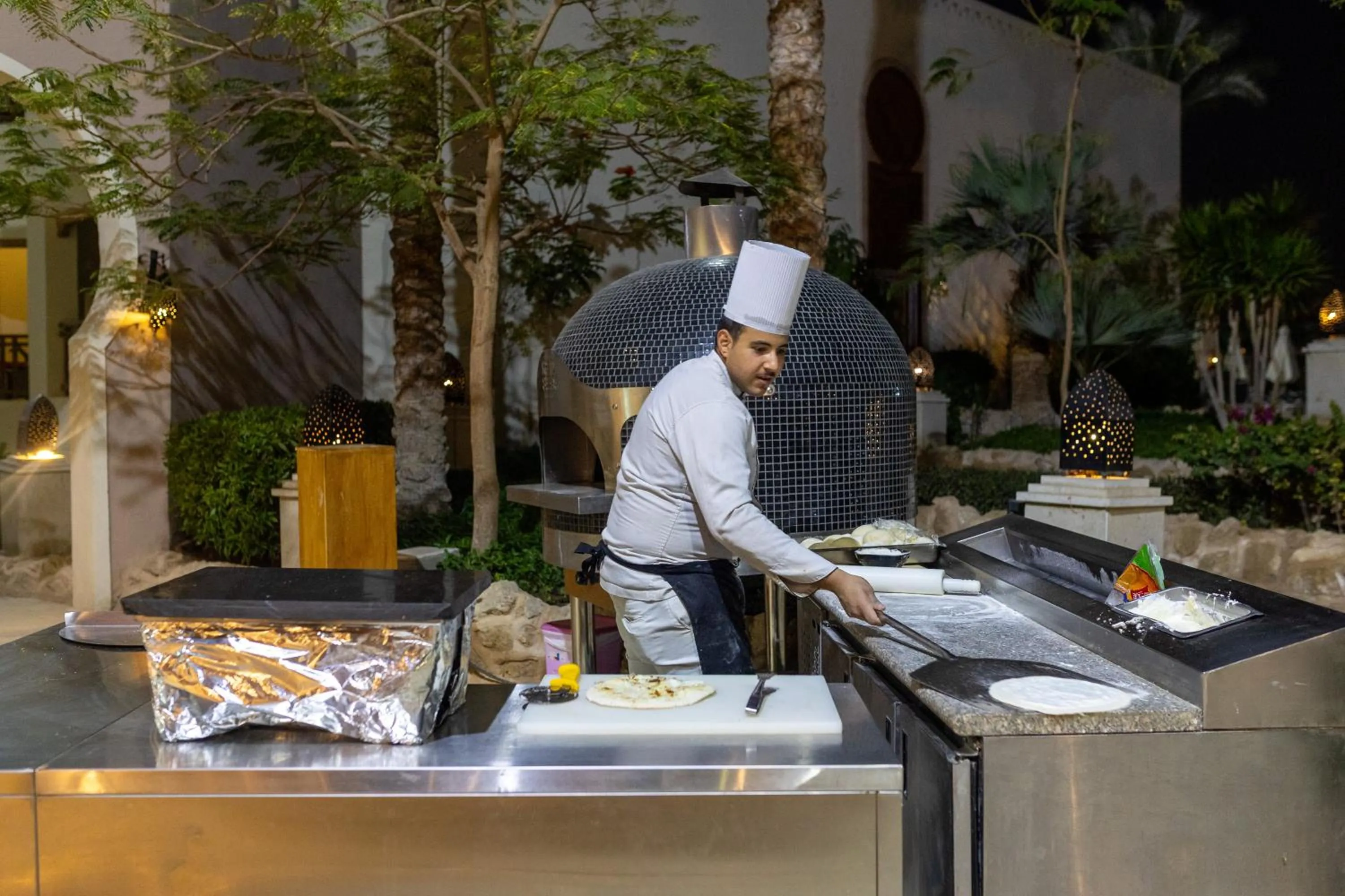 Food in Ghazala Gardens