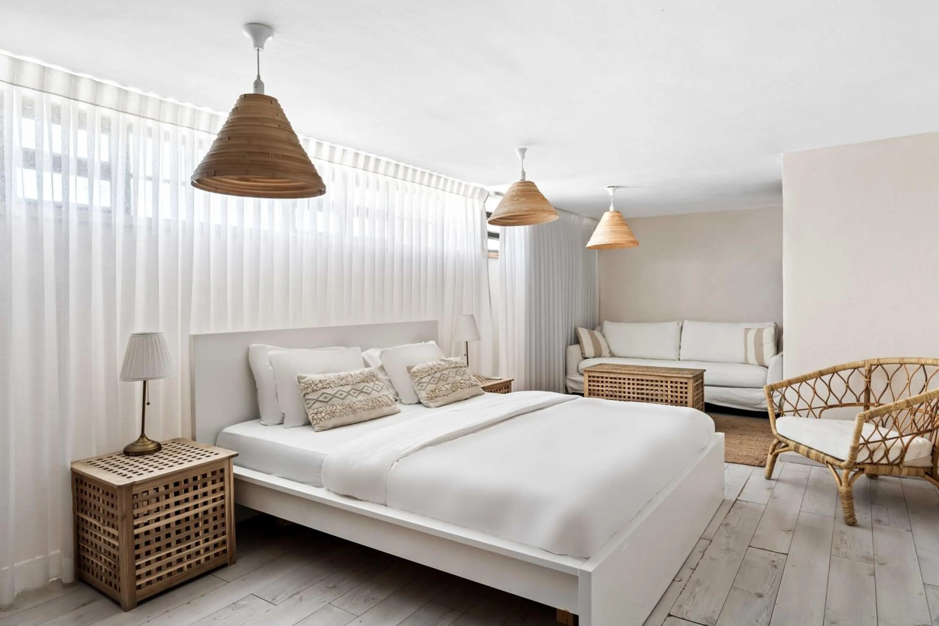 Bed in Hotel Anilevich Mansion