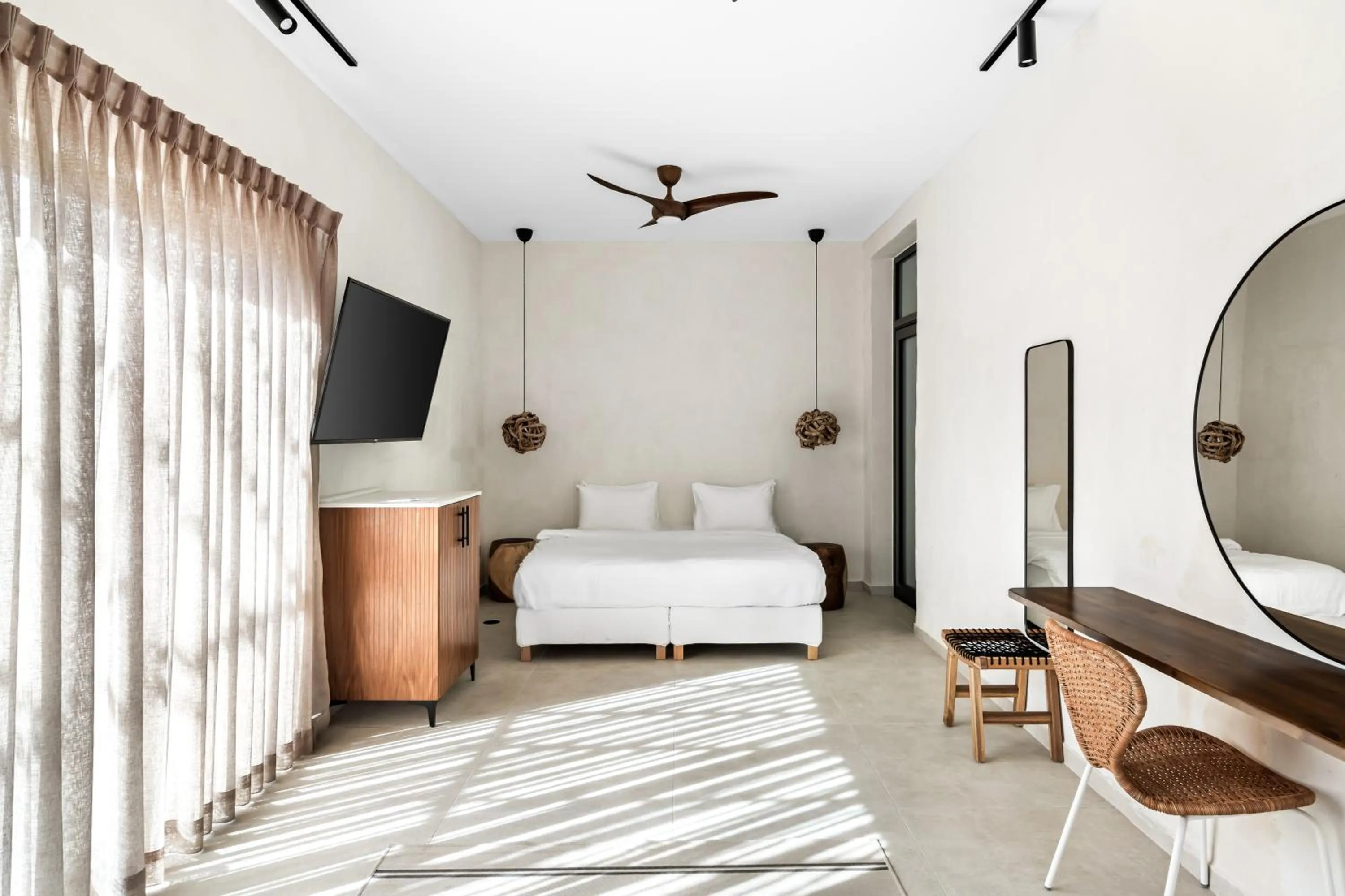 Bed in Hotel Anilevich Mansion