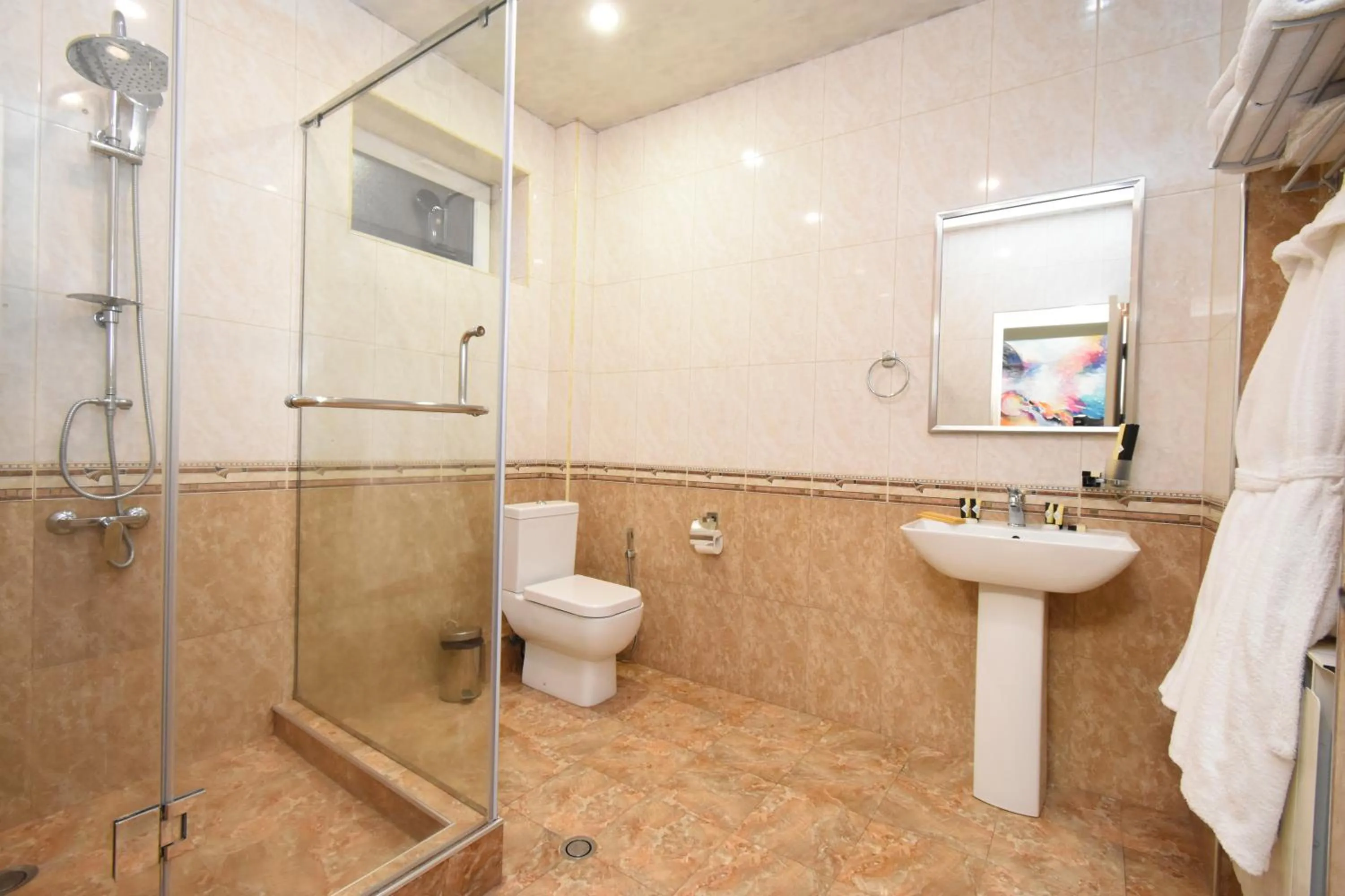 Shower in Yerevan Boutique Hotel