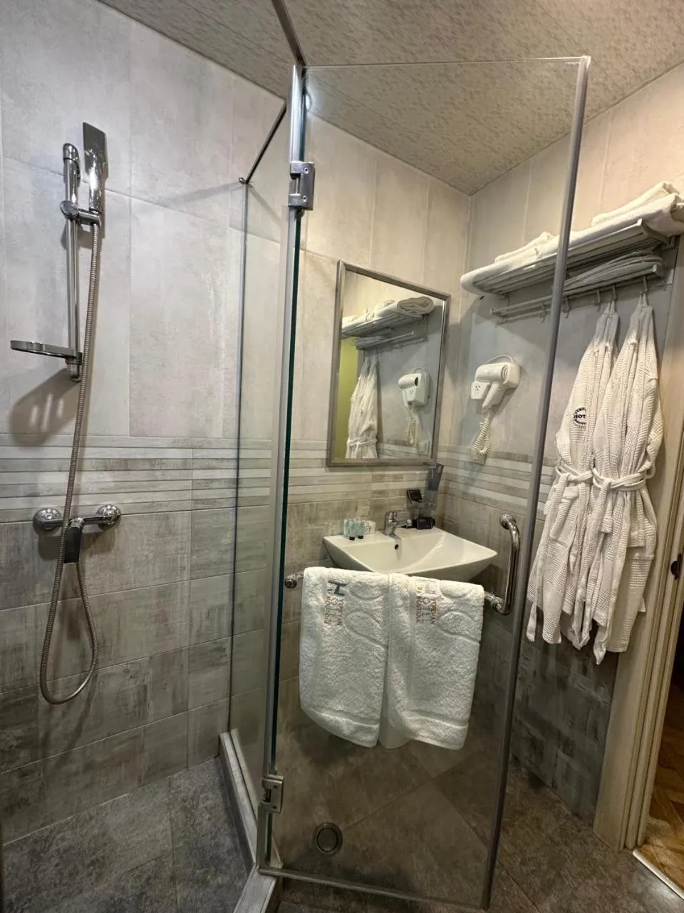 Shower in Yerevan Boutique Hotel
