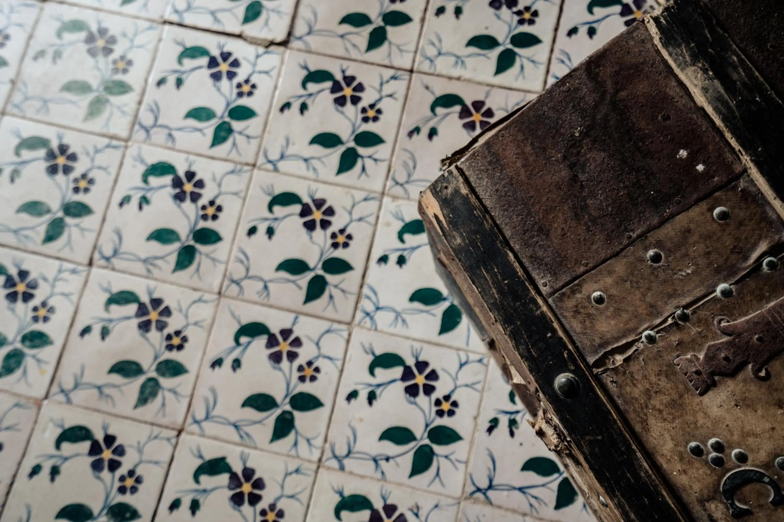 Decorative detail in Palazzo Mazziotti