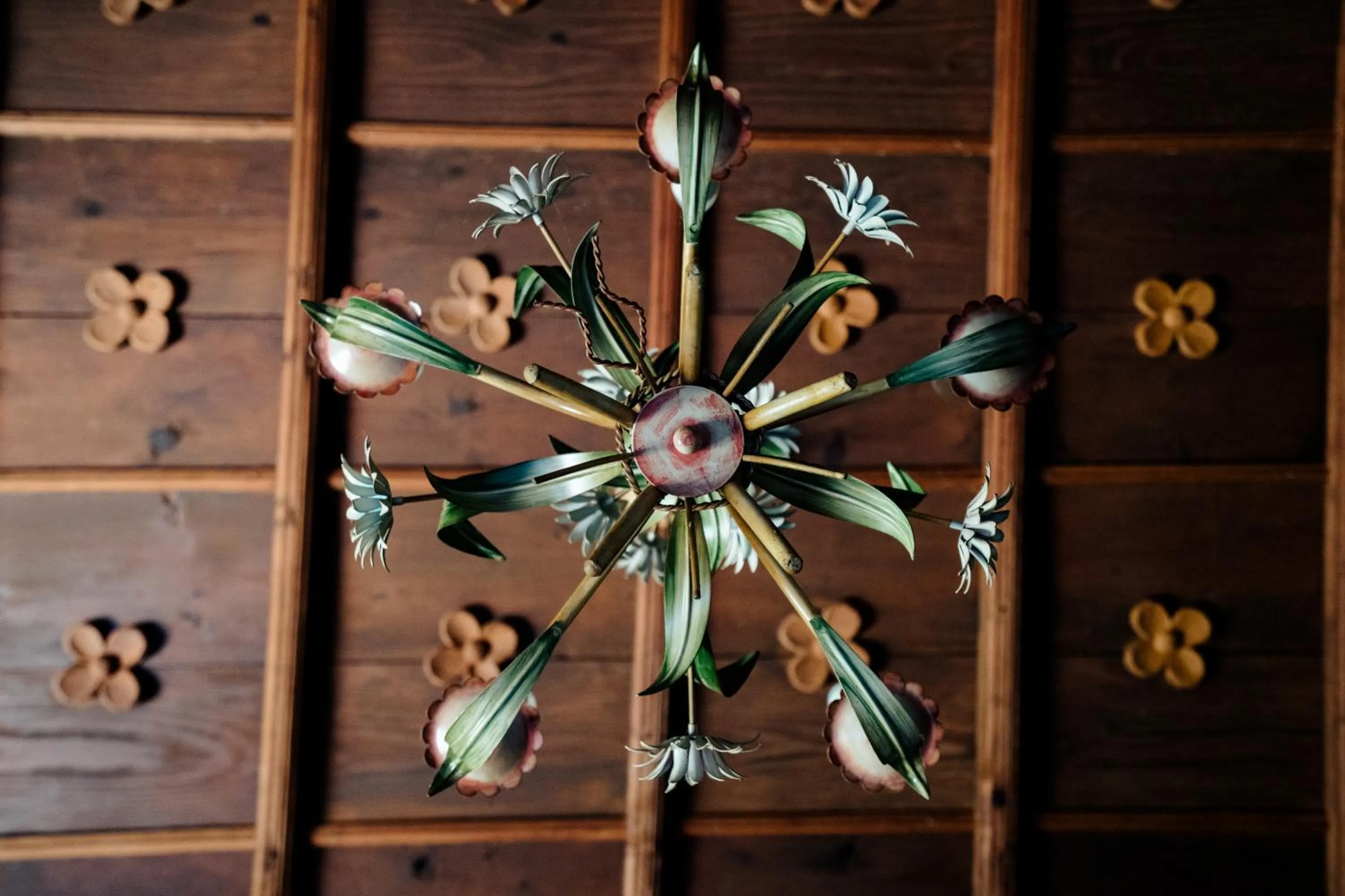 Decorative detail in Palazzo Mazziotti