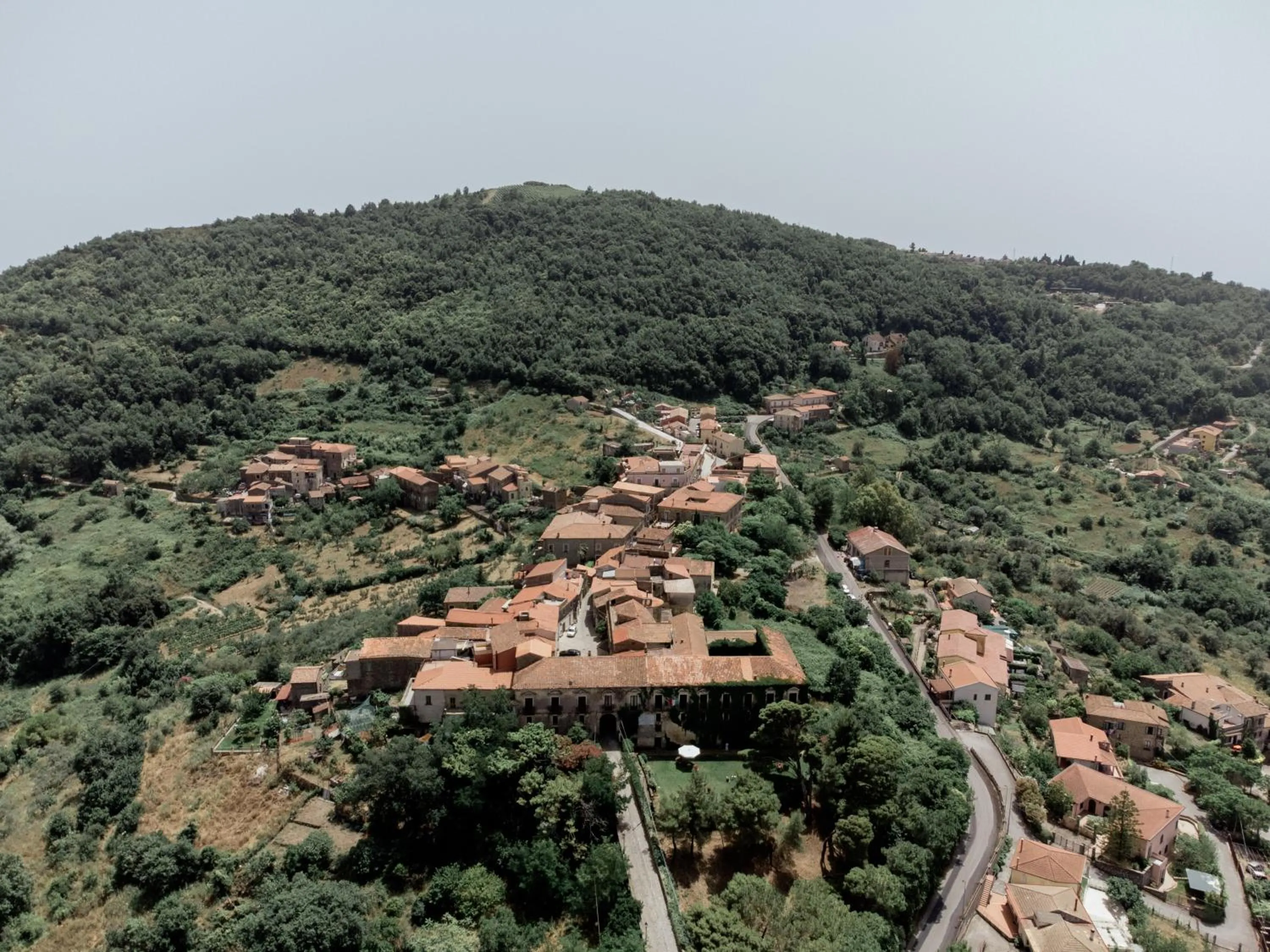 Bird's eye view in Palazzo Mazziotti