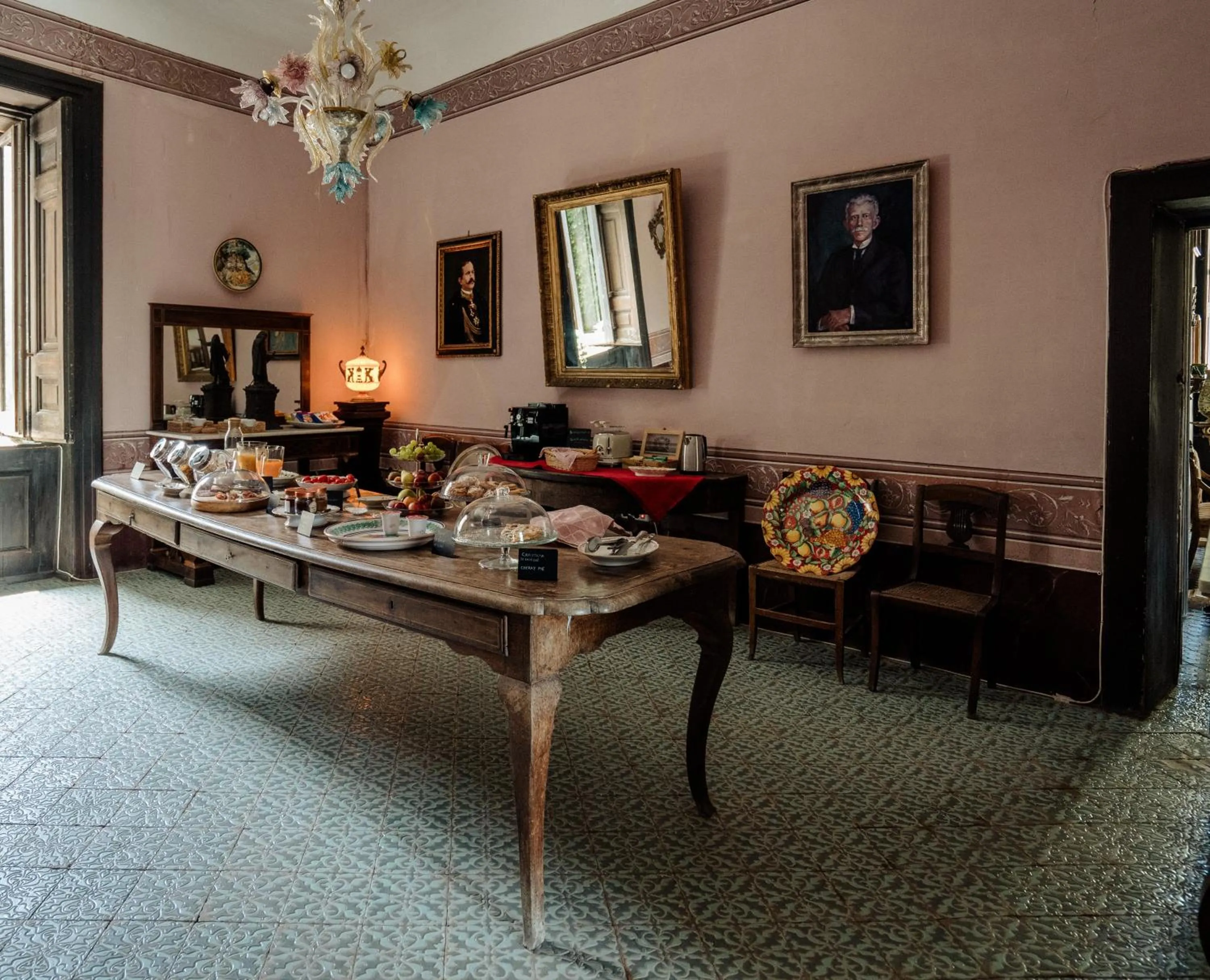 Food and drinks in Palazzo Mazziotti