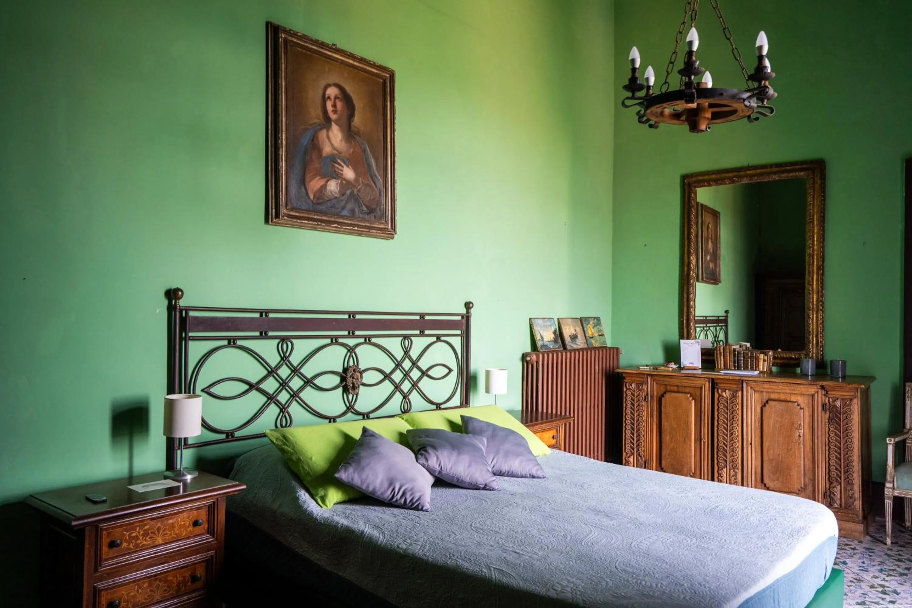 Bed in Palazzo Mazziotti