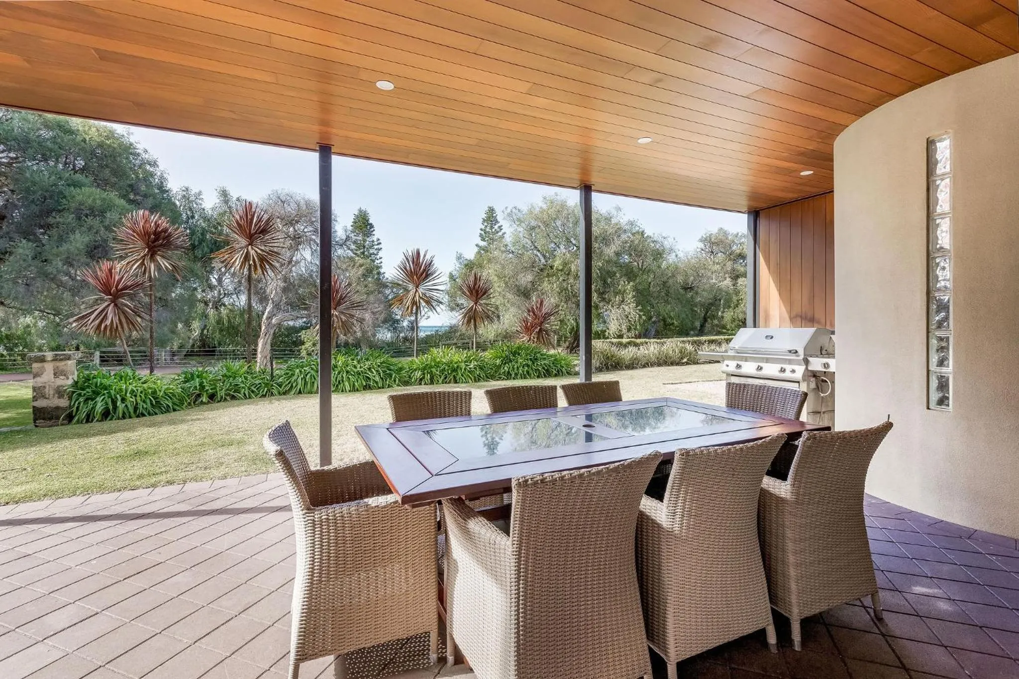 Patio in Regency Beach Club