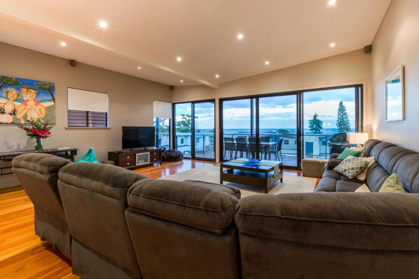 Living room in Regency Beach Club