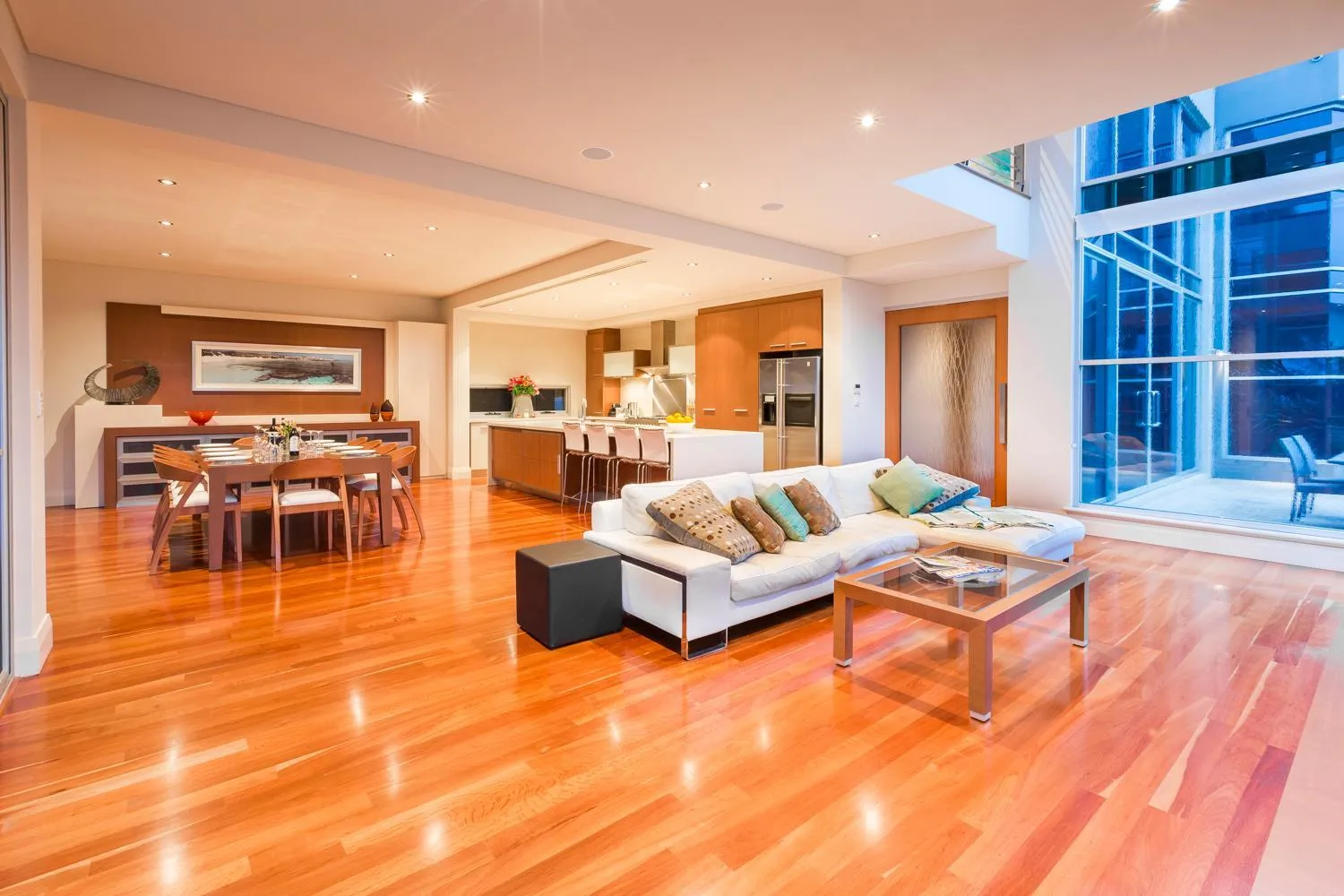 Living room in Regency Beach Club