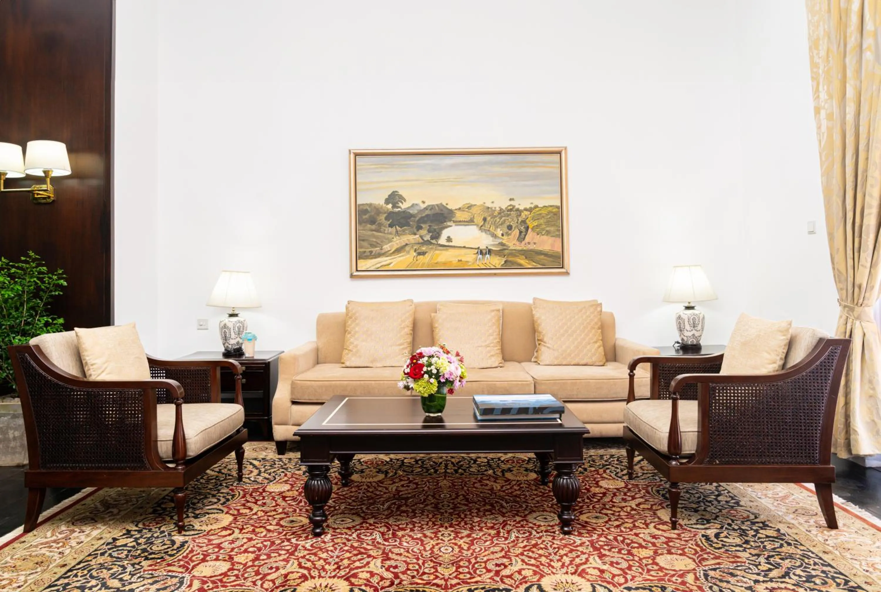 Living room in Galle Face Hotel