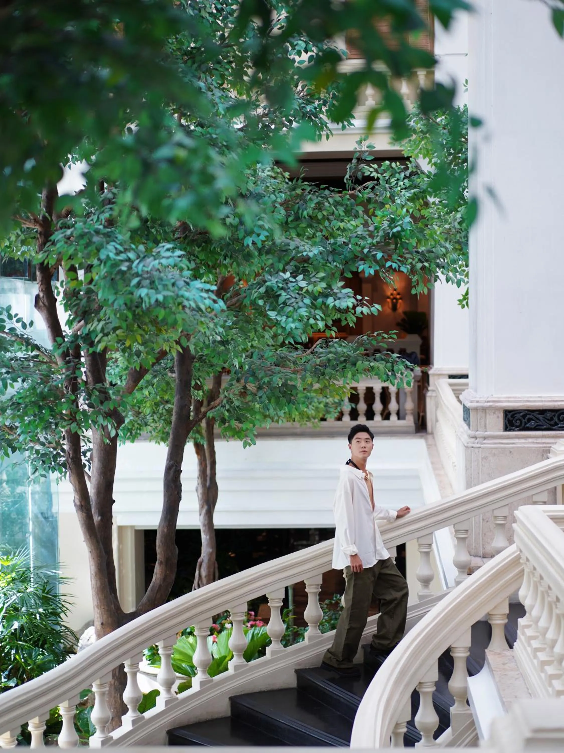 Lobby or reception in Grand Hyatt Erawan Bangkok