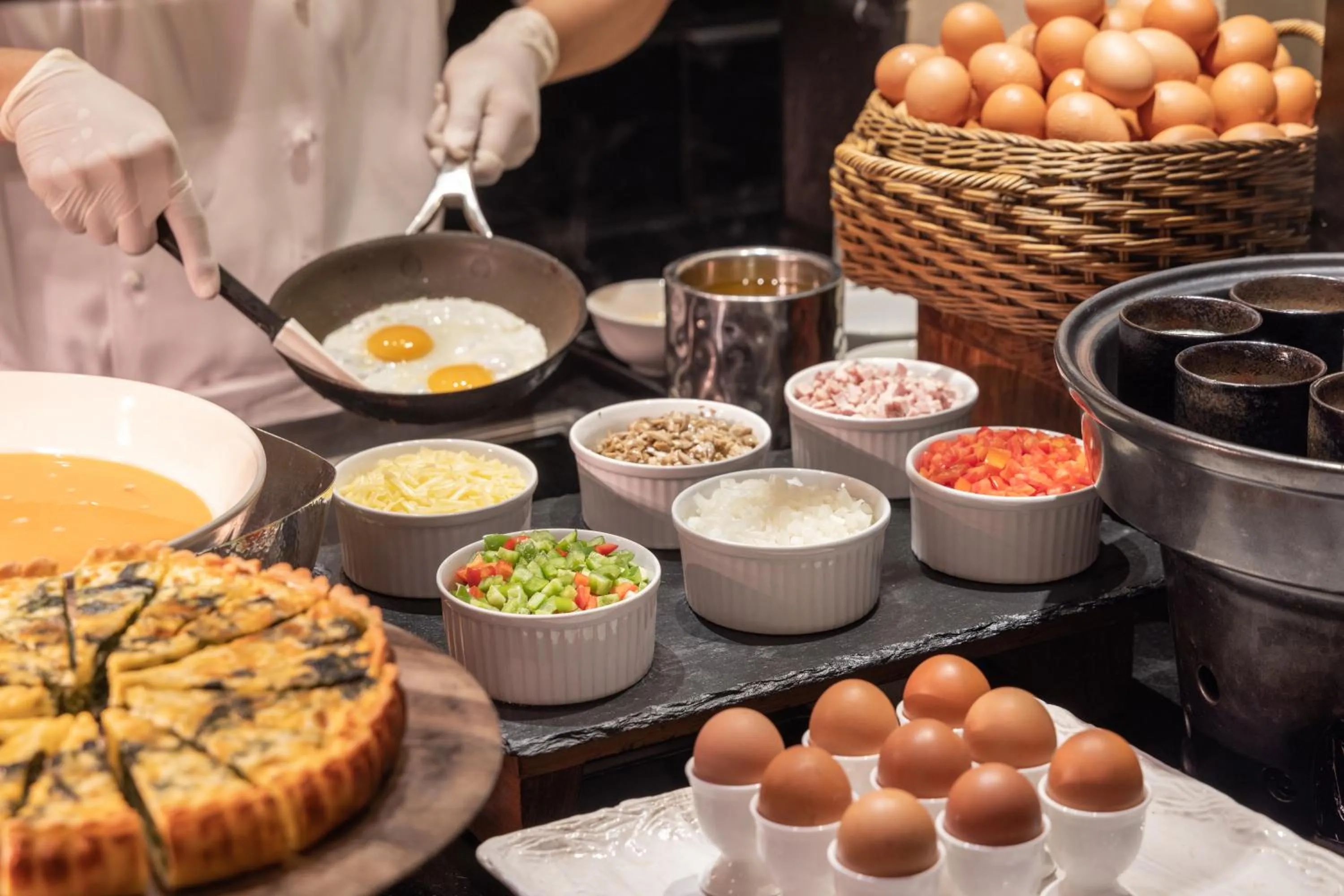 Breakfast in Grand Hyatt Erawan Bangkok