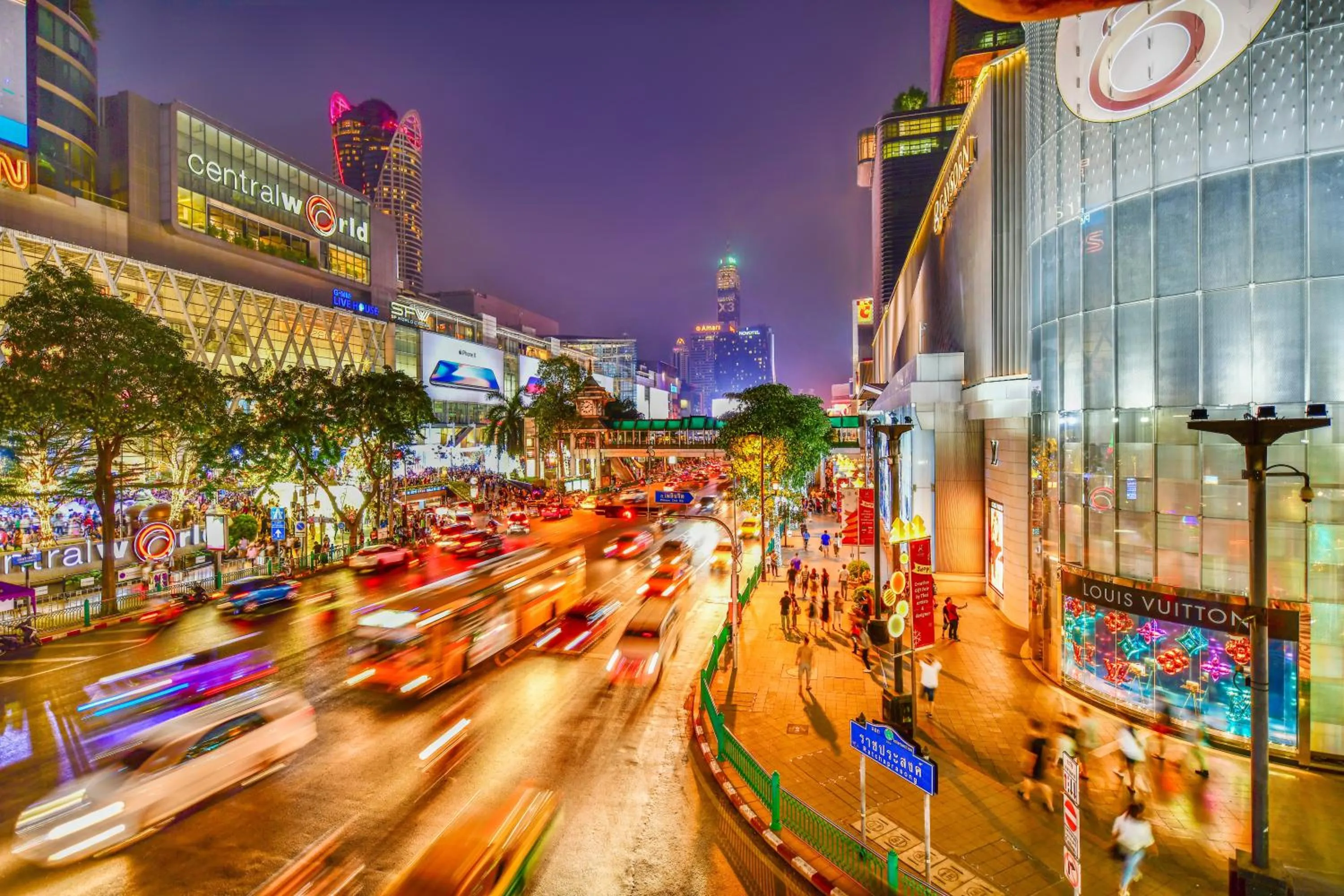 Shopping Area in Grand Hyatt Erawan Bangkok