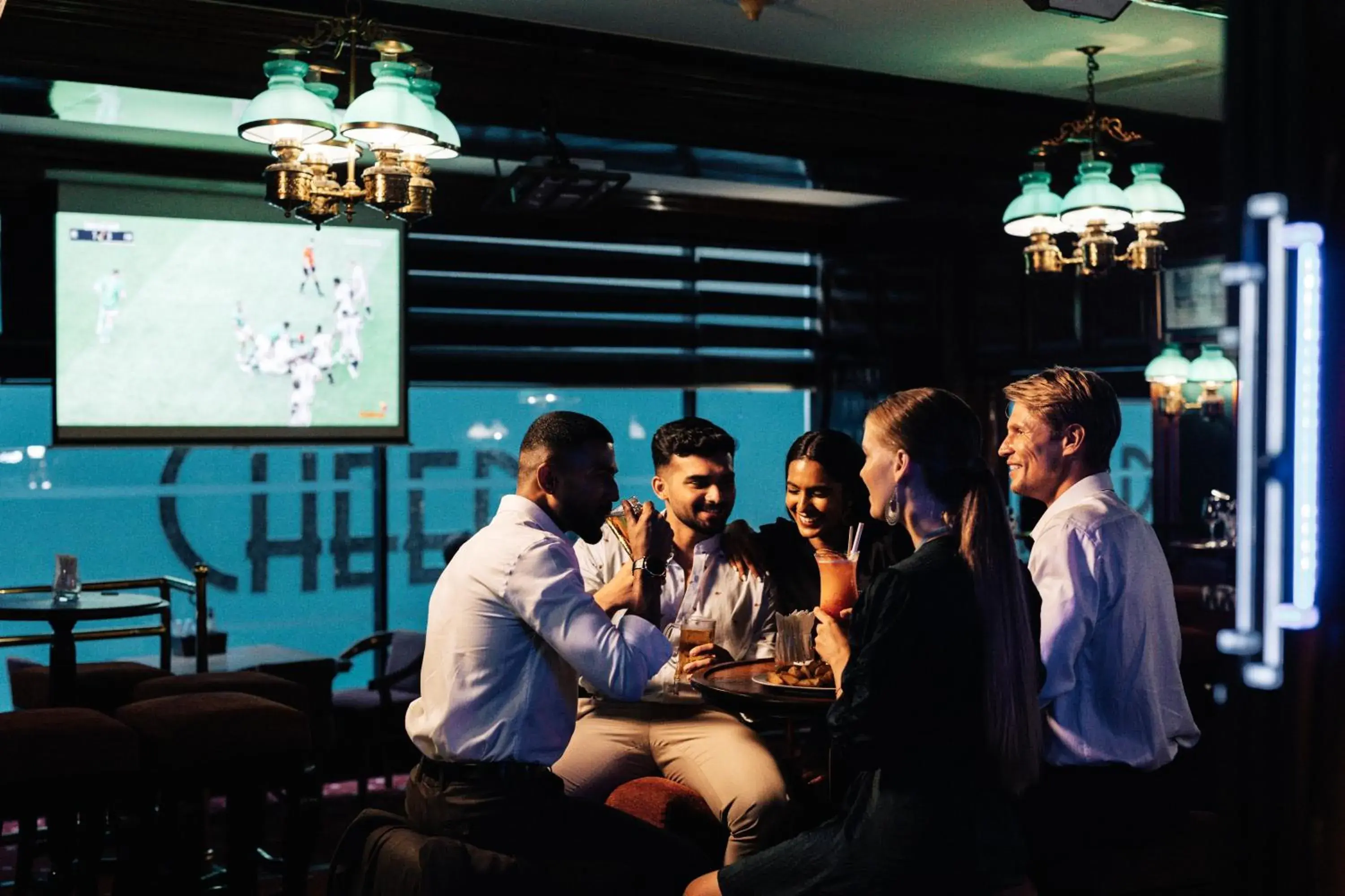 Lounge or bar in Cinnamon Grand Colombo Lounge or bar in Cinnamon Grand Colombo