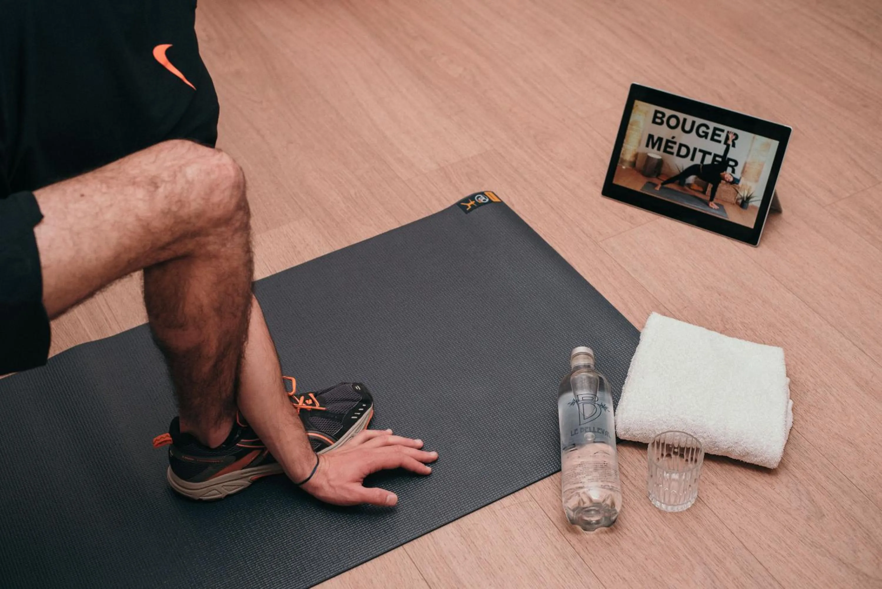 Fitness centre/facilities in Hôtel Belleval