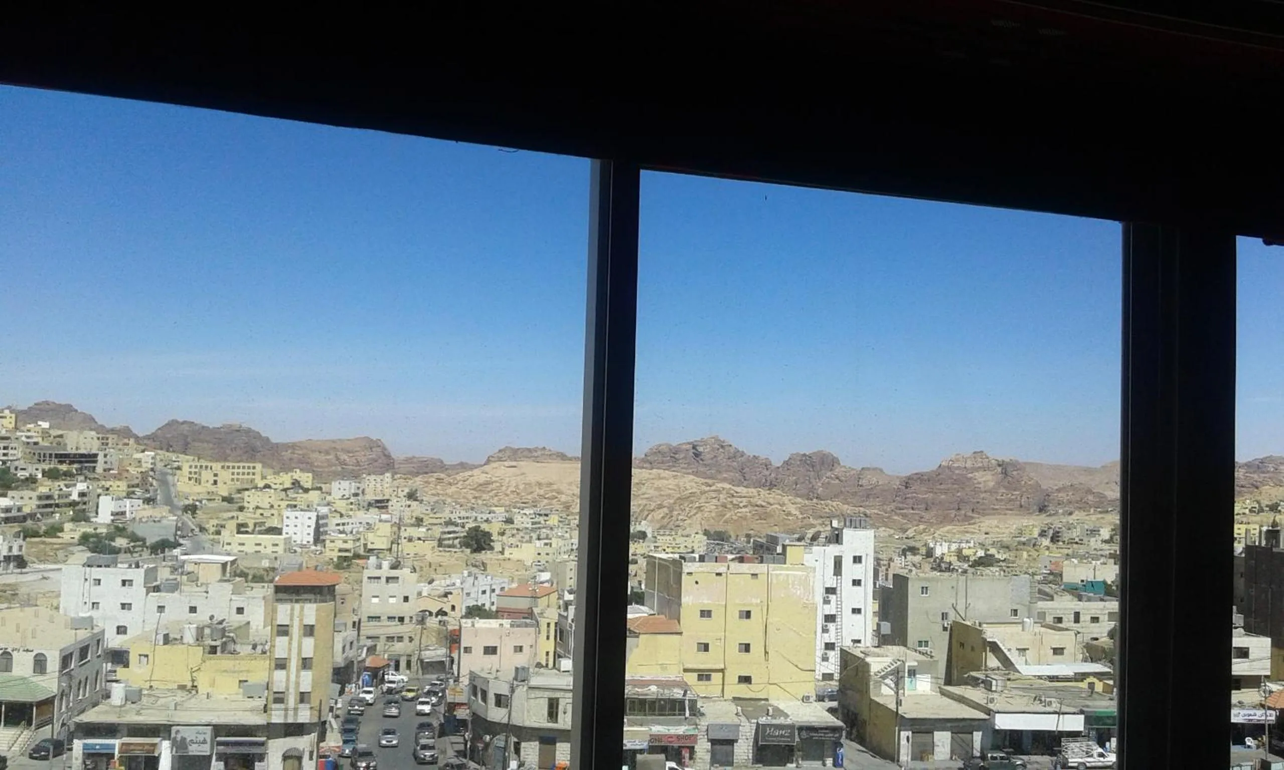 City view in Petra Gate Hotel