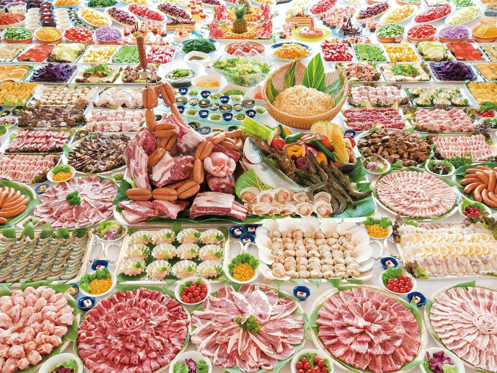 Food in Rizzan Sea Park Hotel Tancha Bay