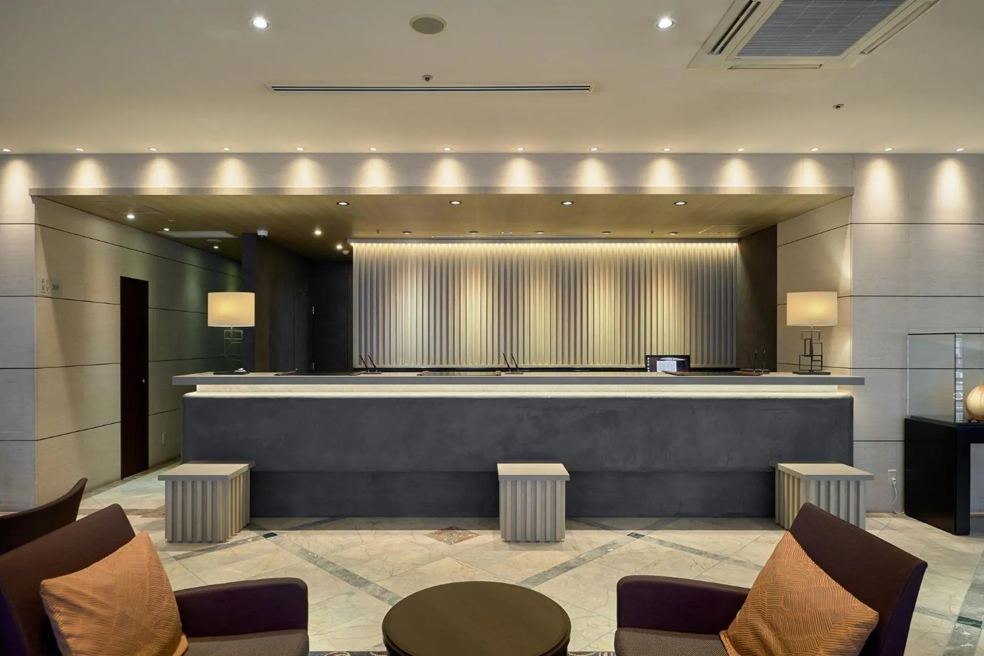 Lobby or reception in Okayama Koraku Hotel