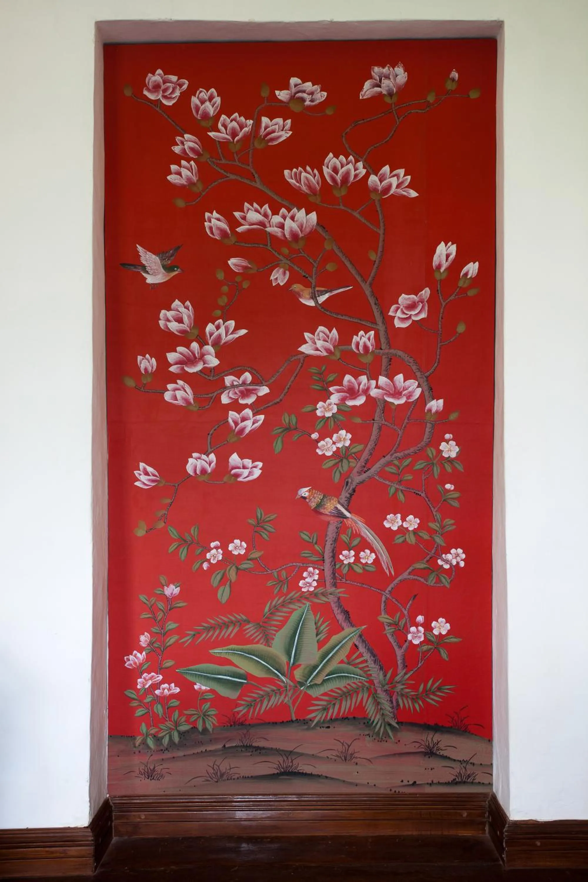 Decorative detail in Siolim House